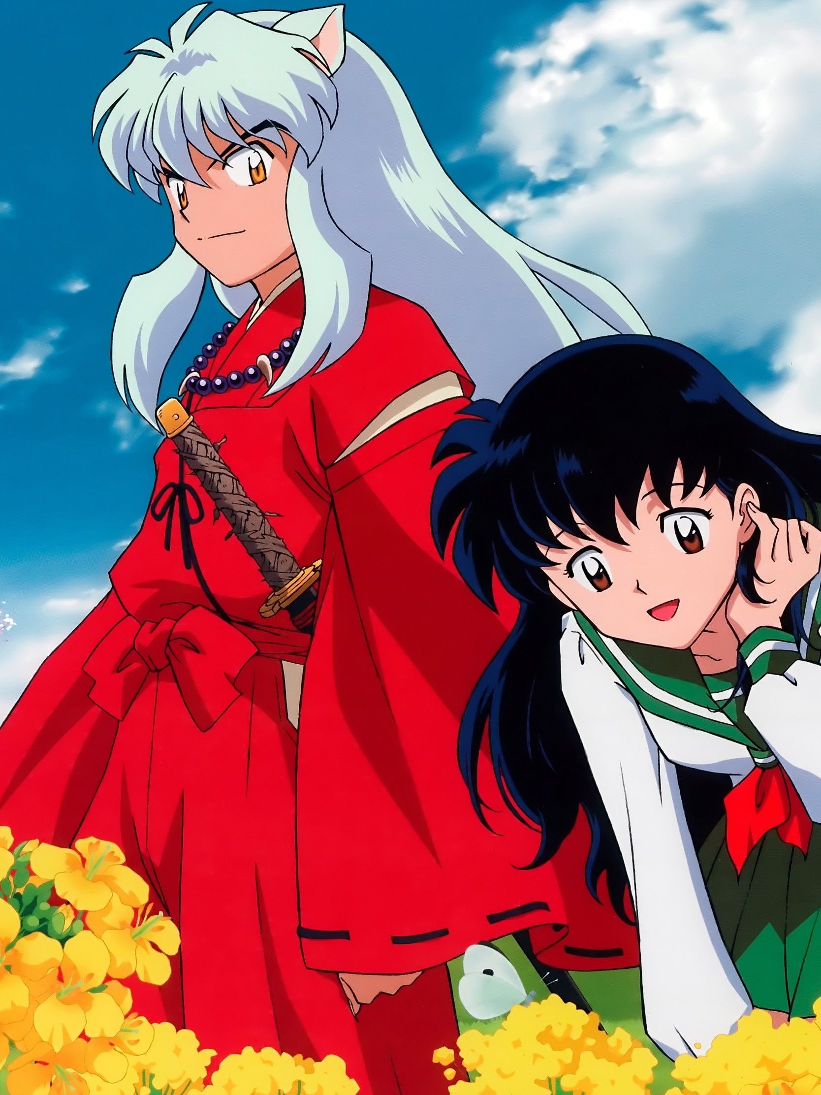 Kagome Higurashi, Inuyasha's love interest, Epic wallpapers, Memorable scenes, 1670x2230 HD Phone