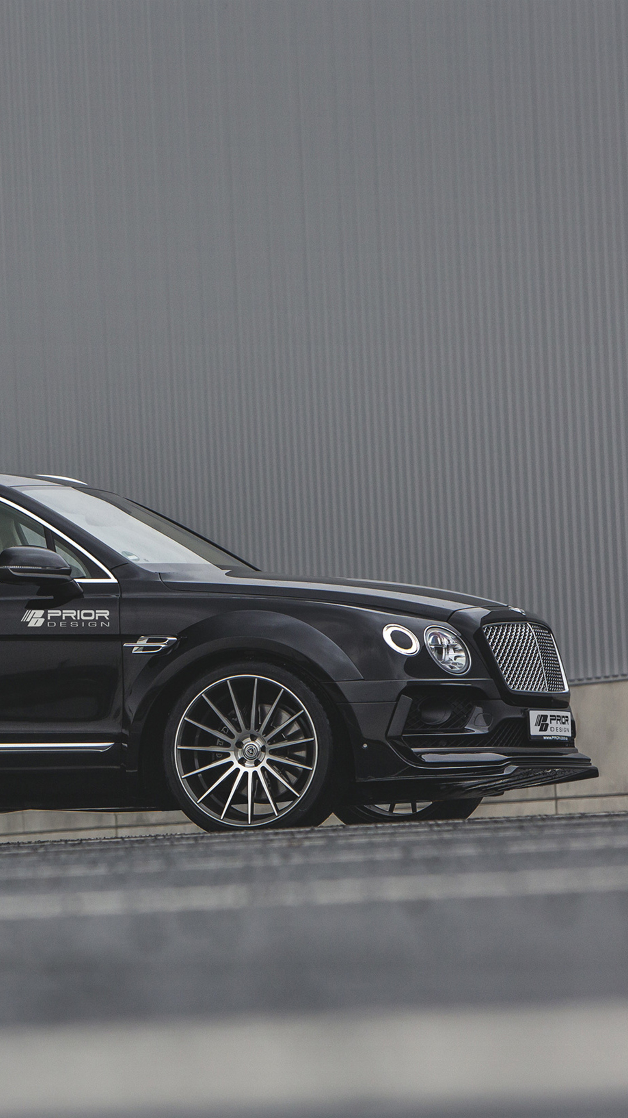 Bentley Bentayga, Prior Design edition, Side view wallpaper, High-quality image, 2160x3840 4K Phone