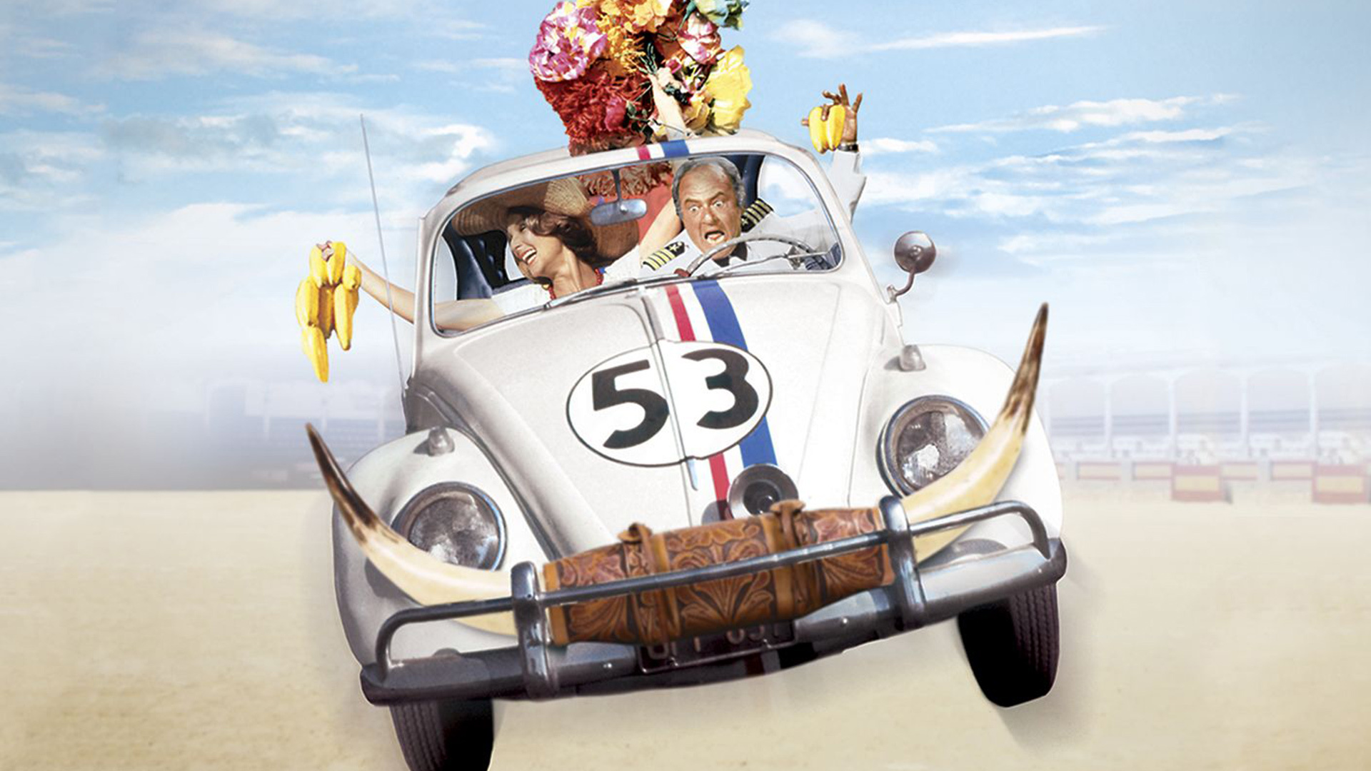 Herbie movies, Goes Bananas, Movie fanart, 1920x1080 Full HD Desktop