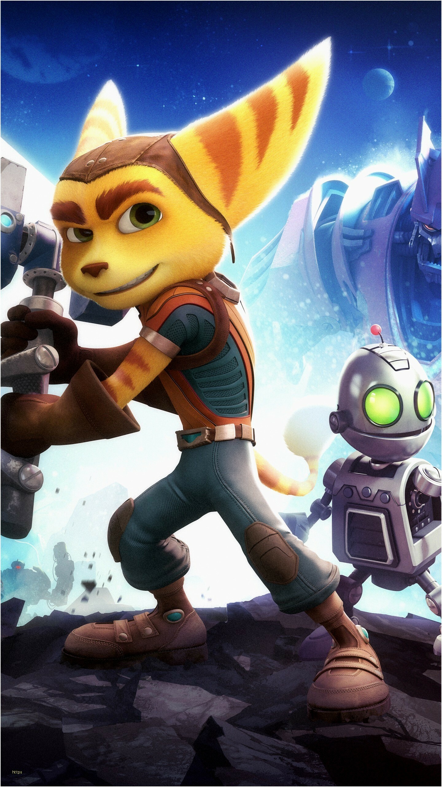 Ratchet and Clank, iPhone wallpaper, 1440x2560 HD Phone