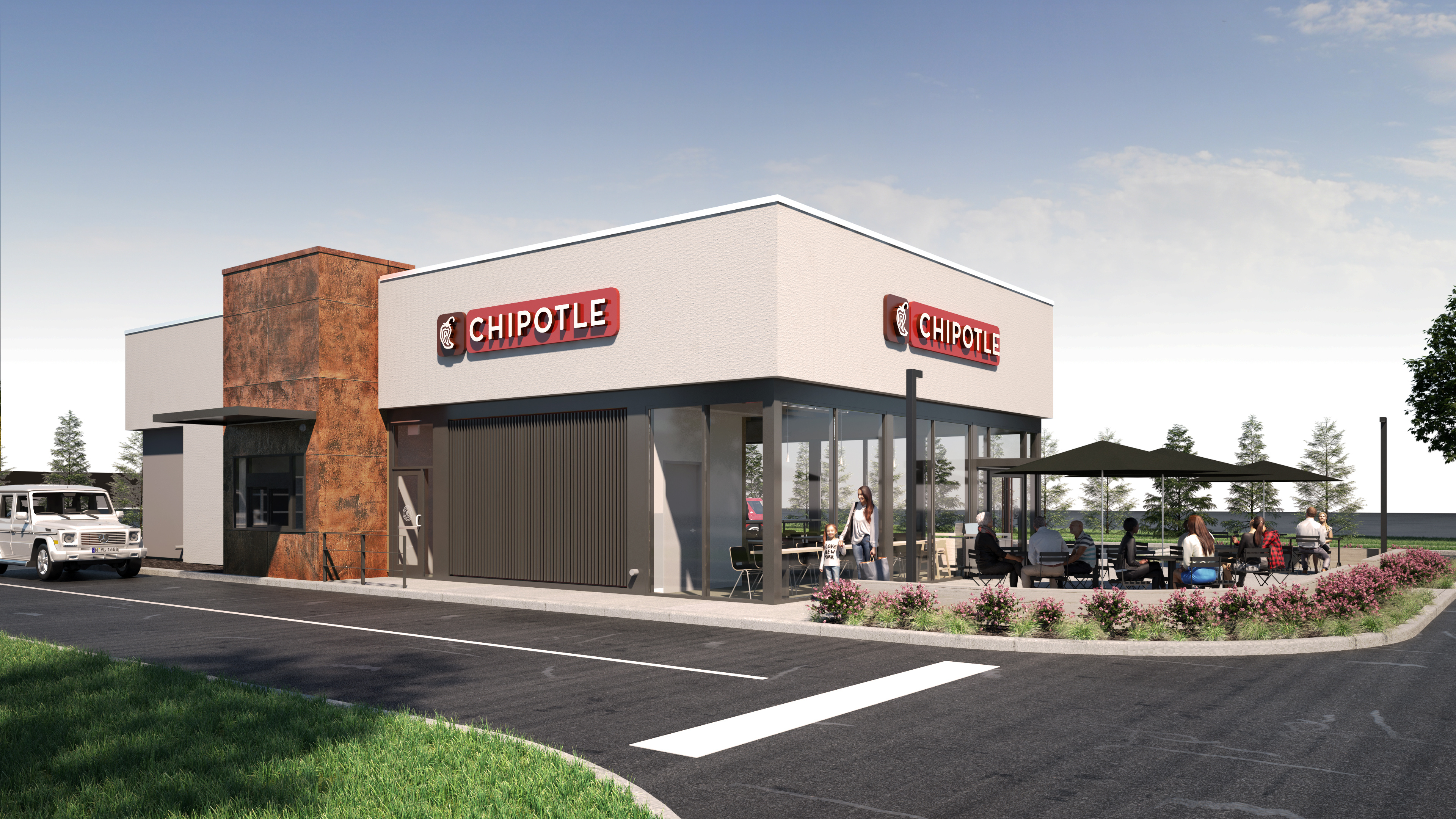 Cobb restaurant, Second location, Drive thru lane, Convenient dining, 3840x2160 4K Desktop