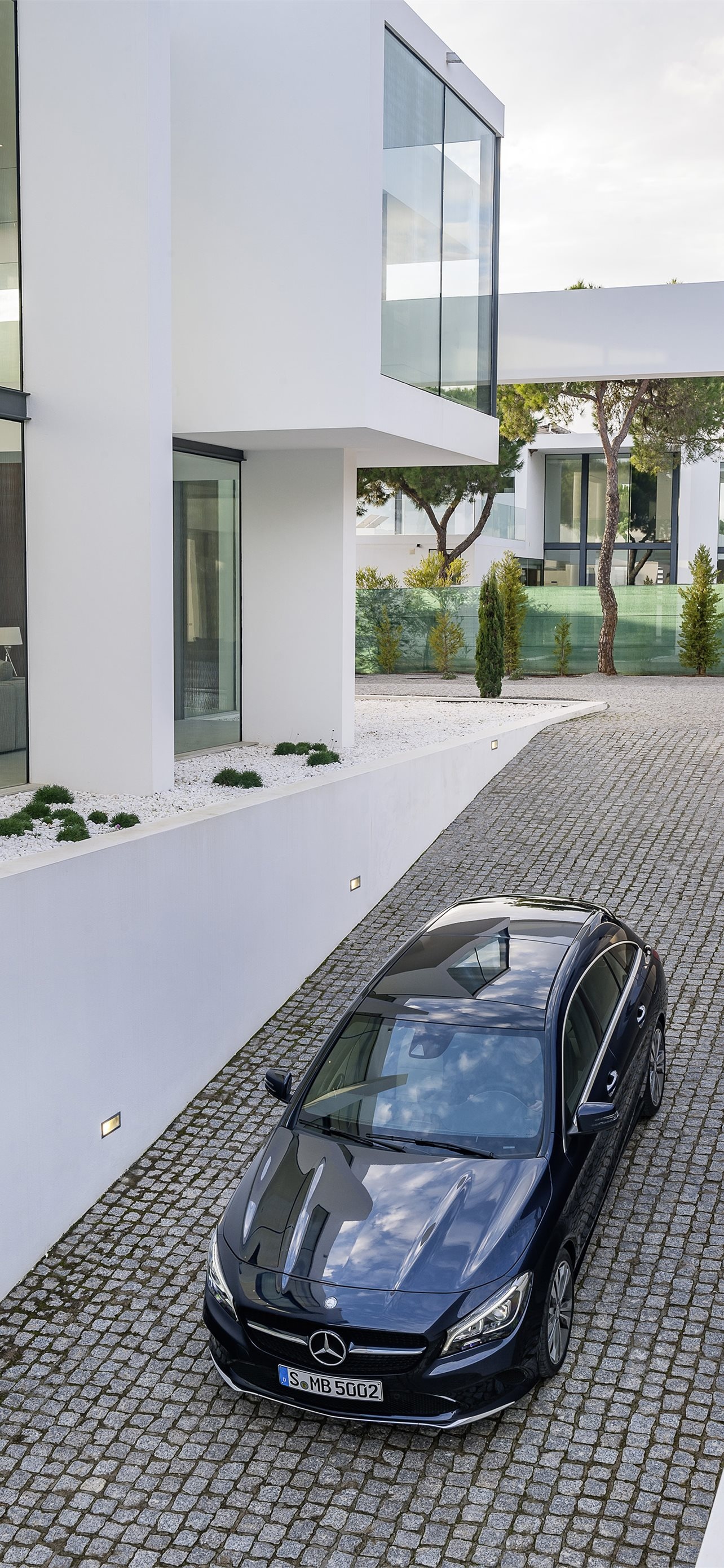 Mercedes-Benz CLA, Shooting brake beauty, iPhone wallpaper excellence, Luxurious style, 1290x2780 HD Phone