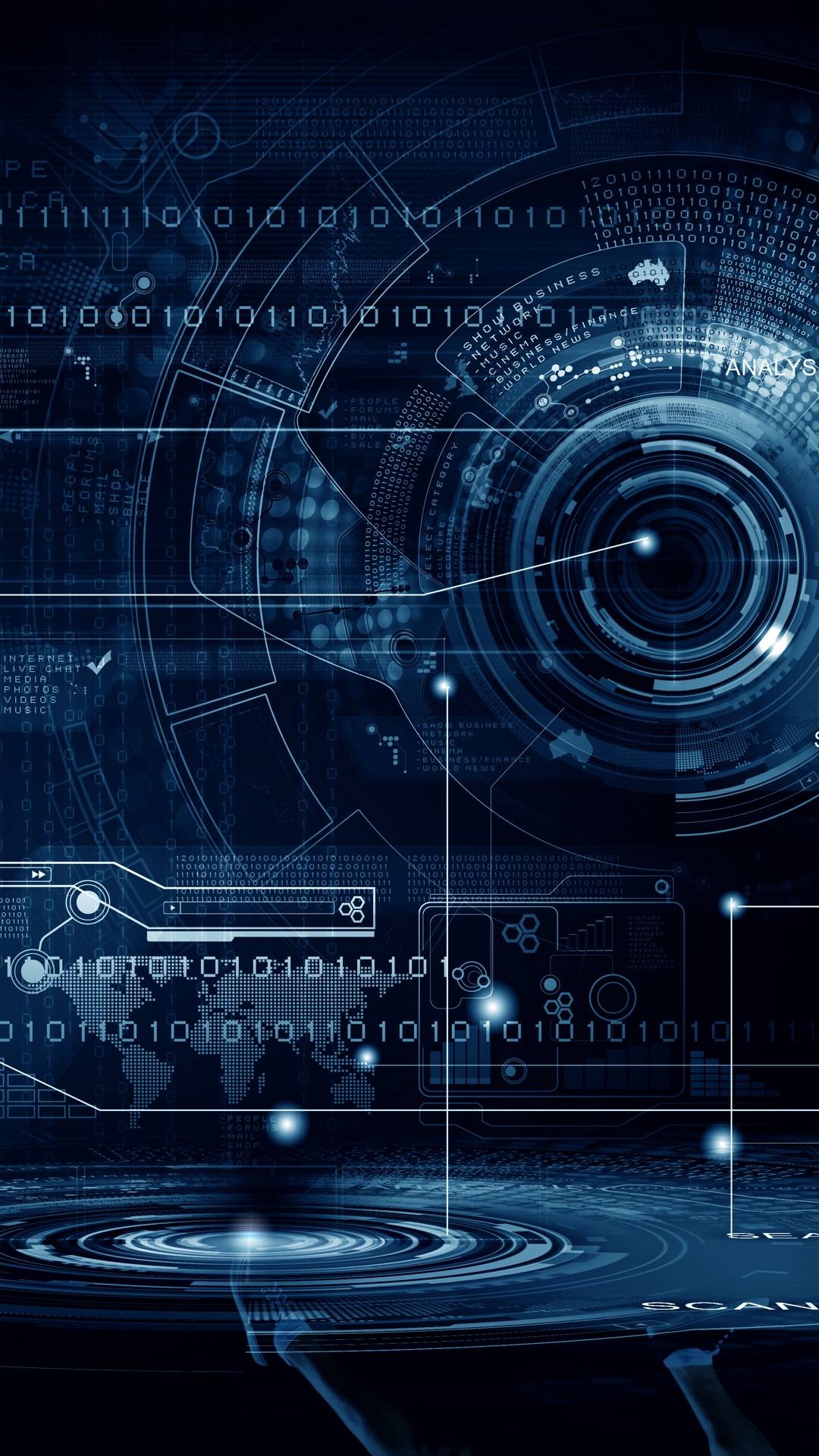 Information Technology, Cutting-edge tech wallpapers, Digital tech marvels, Ultra HD visuals, 1080x1920 Full HD Phone
