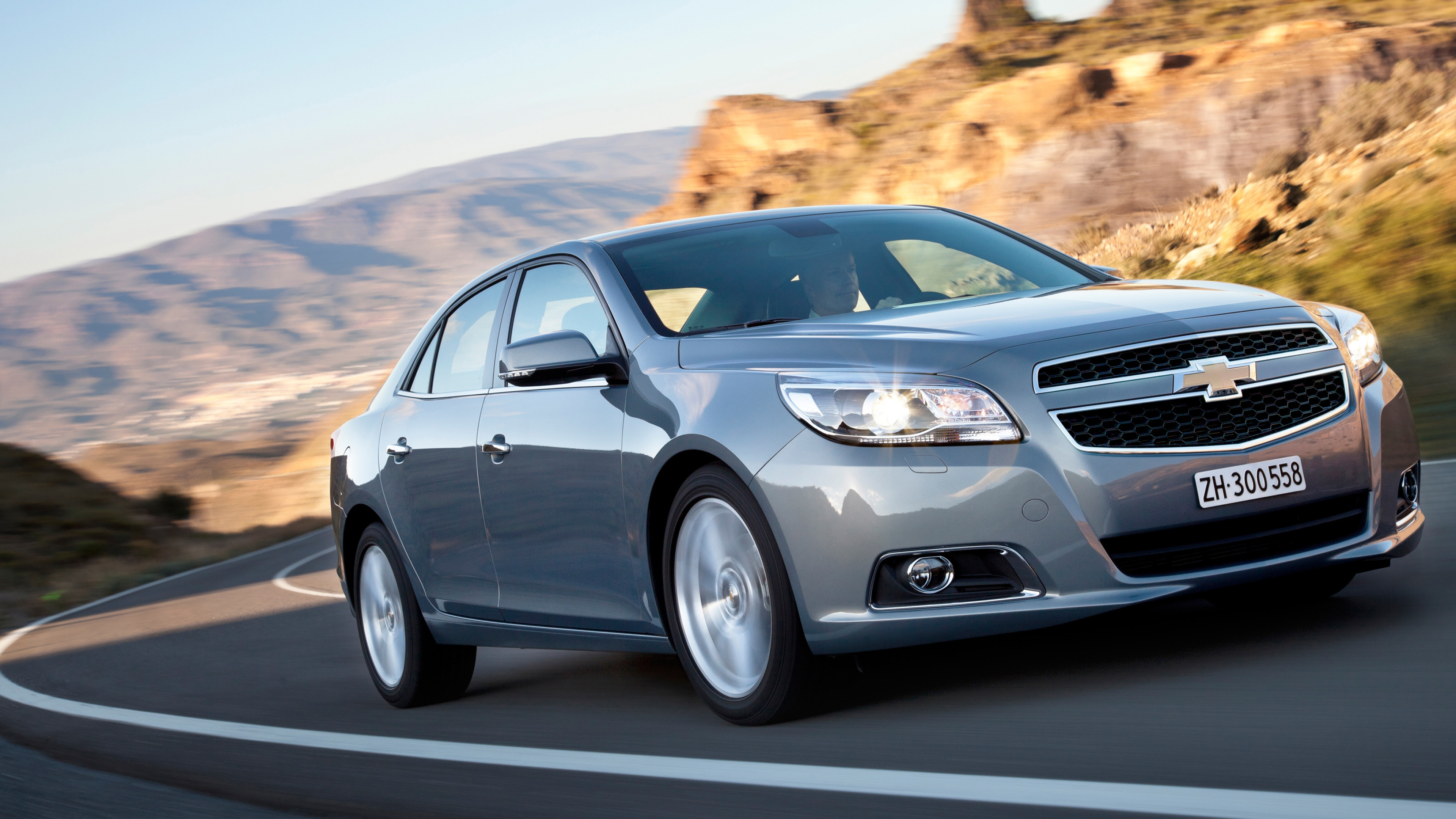 Chevrolet Malibu, Sleek and stylish, Advanced safety features, Dynamic performance, 3840x2160 4K Desktop