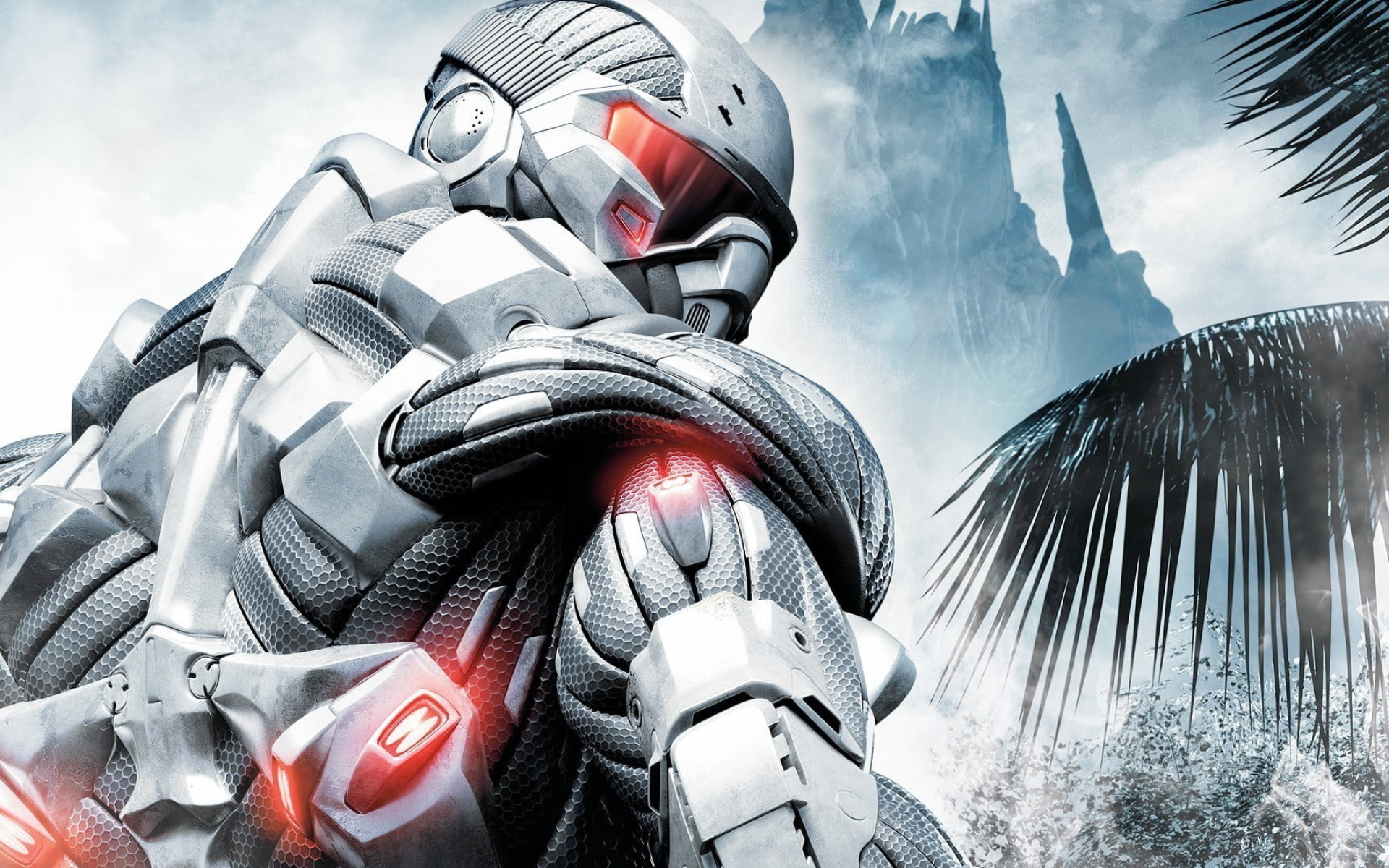 Crysis, Video game series, Gray robot illustration, Crysis 3, 1920x1200 HD Desktop