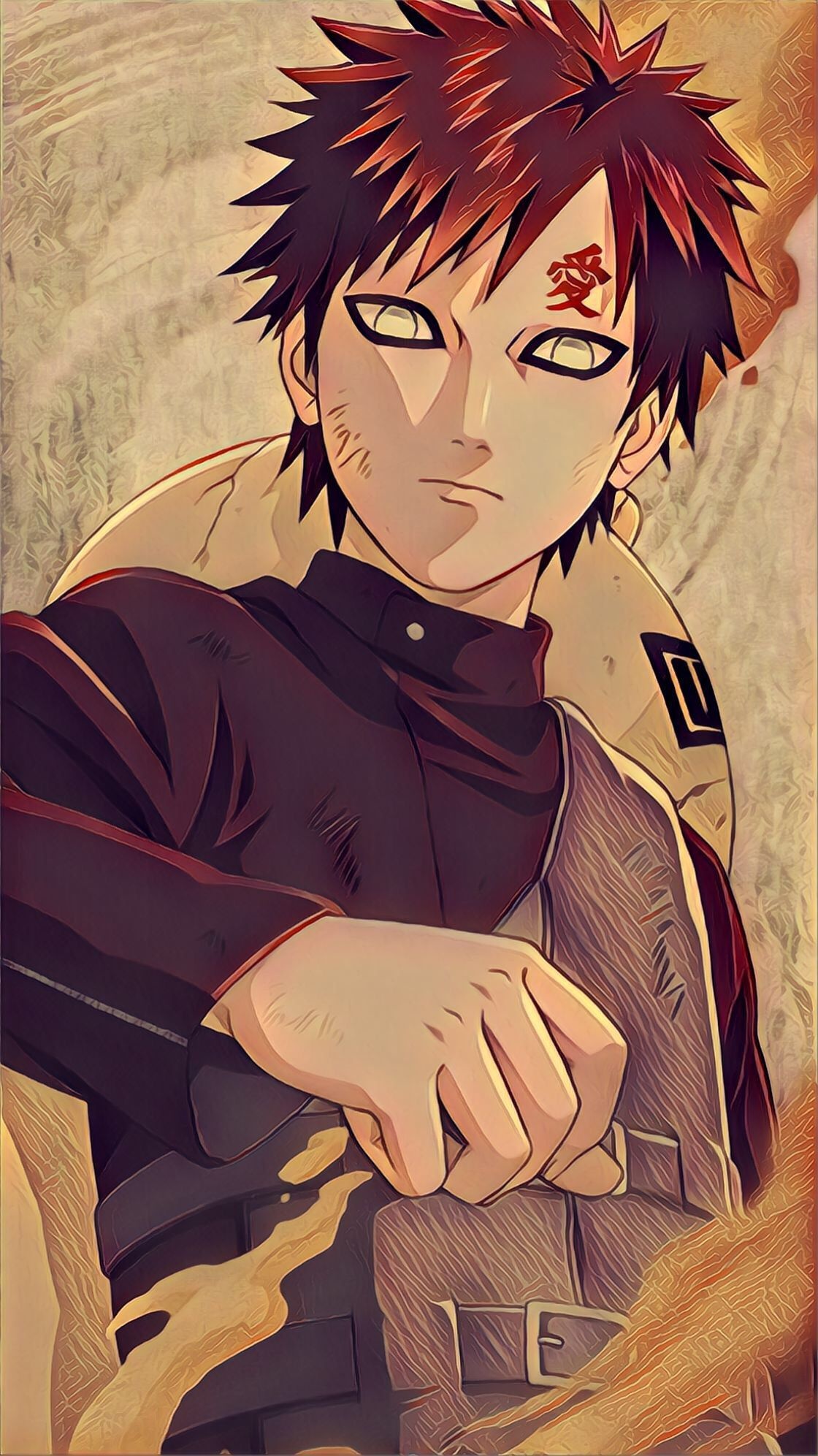 Naruto and Gaara, Intense battles, Inner demons, Shifting alliances, 1120x2000 HD Phone