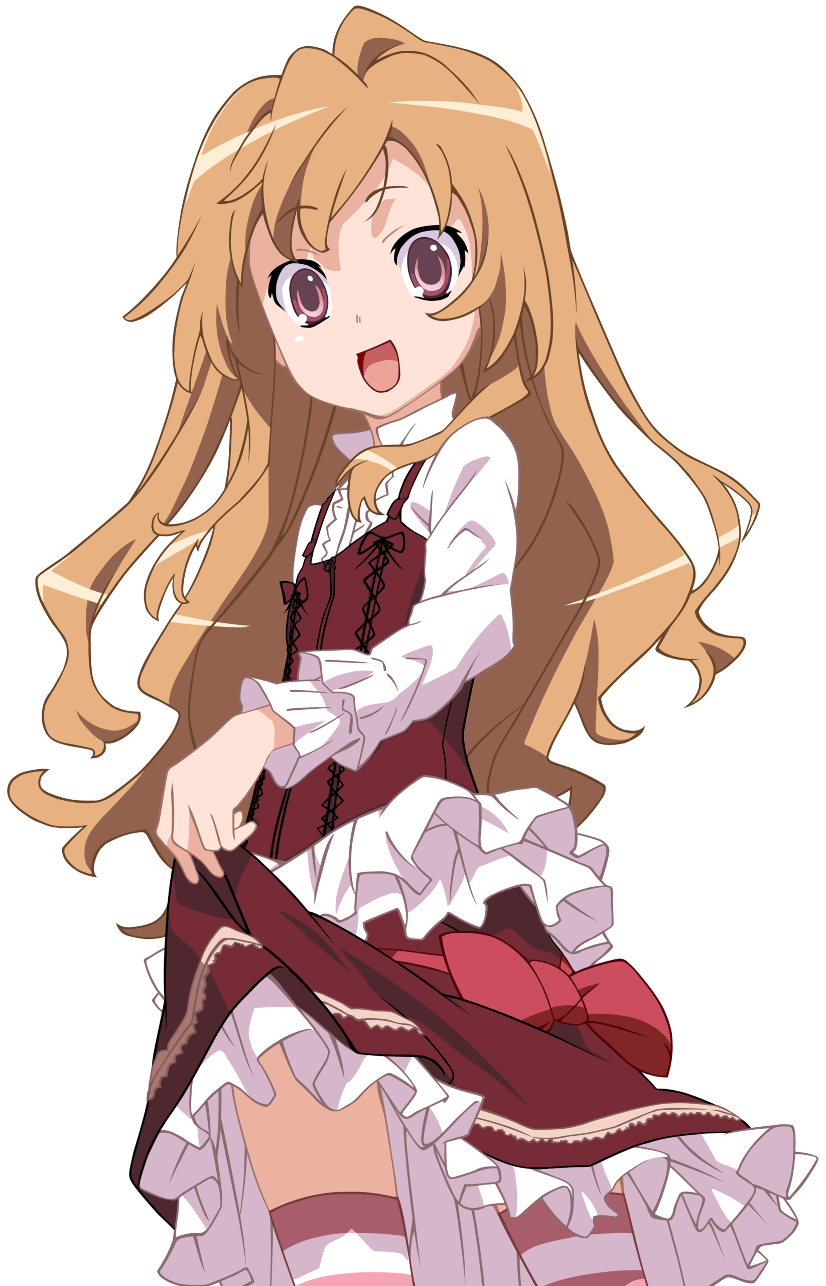 Toradora! photo, Taiga Aisaka, Manga girl, Tsundere character, 1650x2560 HD Phone