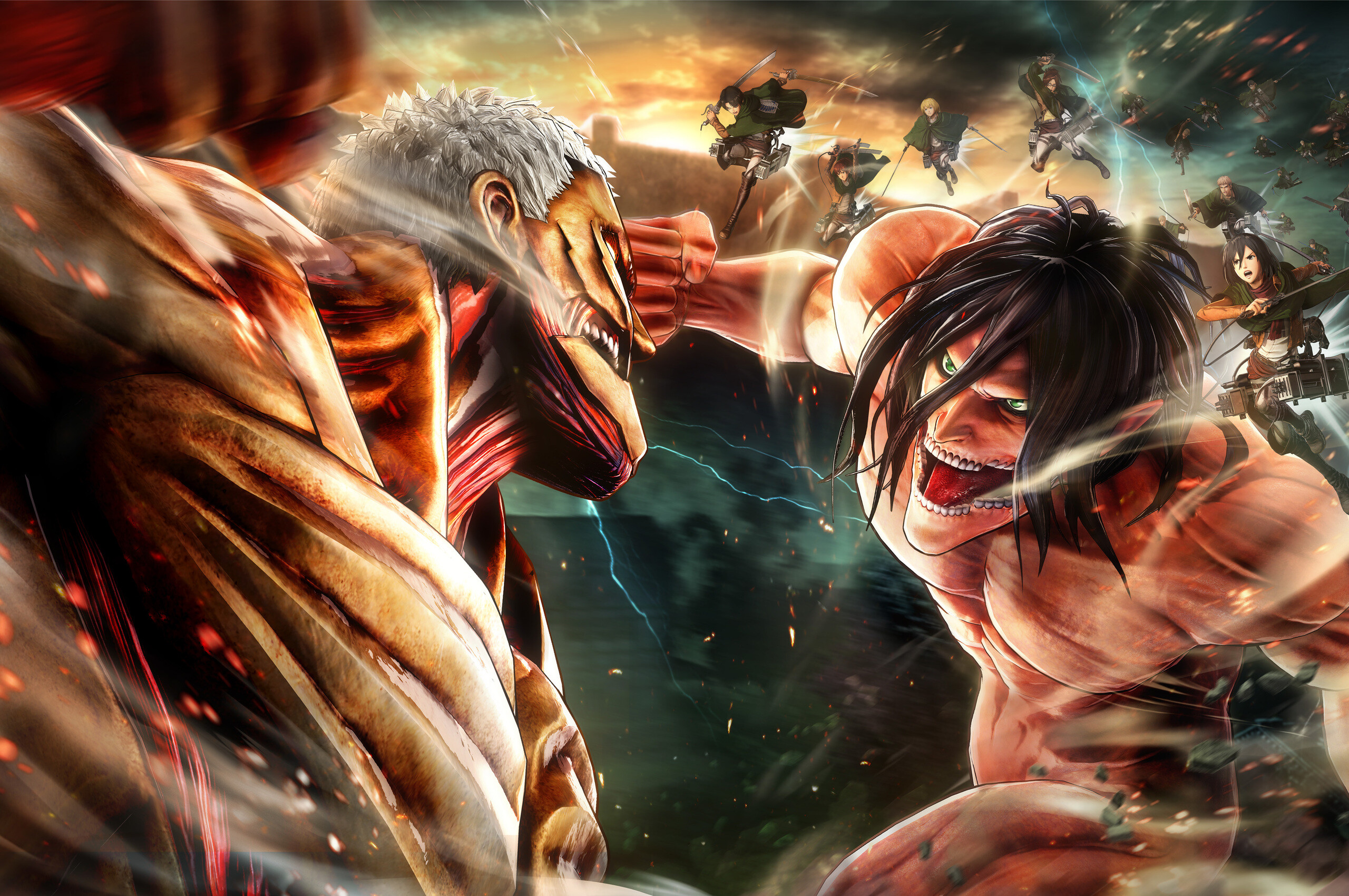 Attack on Titan, Chromebook pixel wallpapers, HD 4K images, Stunning backgrounds, 2560x1700 HD Desktop