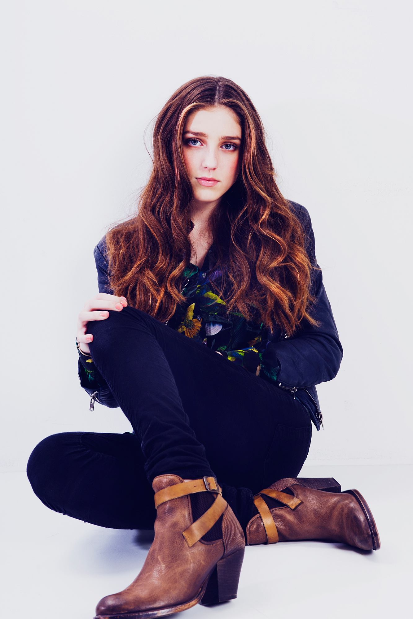 Birdy, Singer, Women, Leather Jackets, 1340x2000 HD Phone