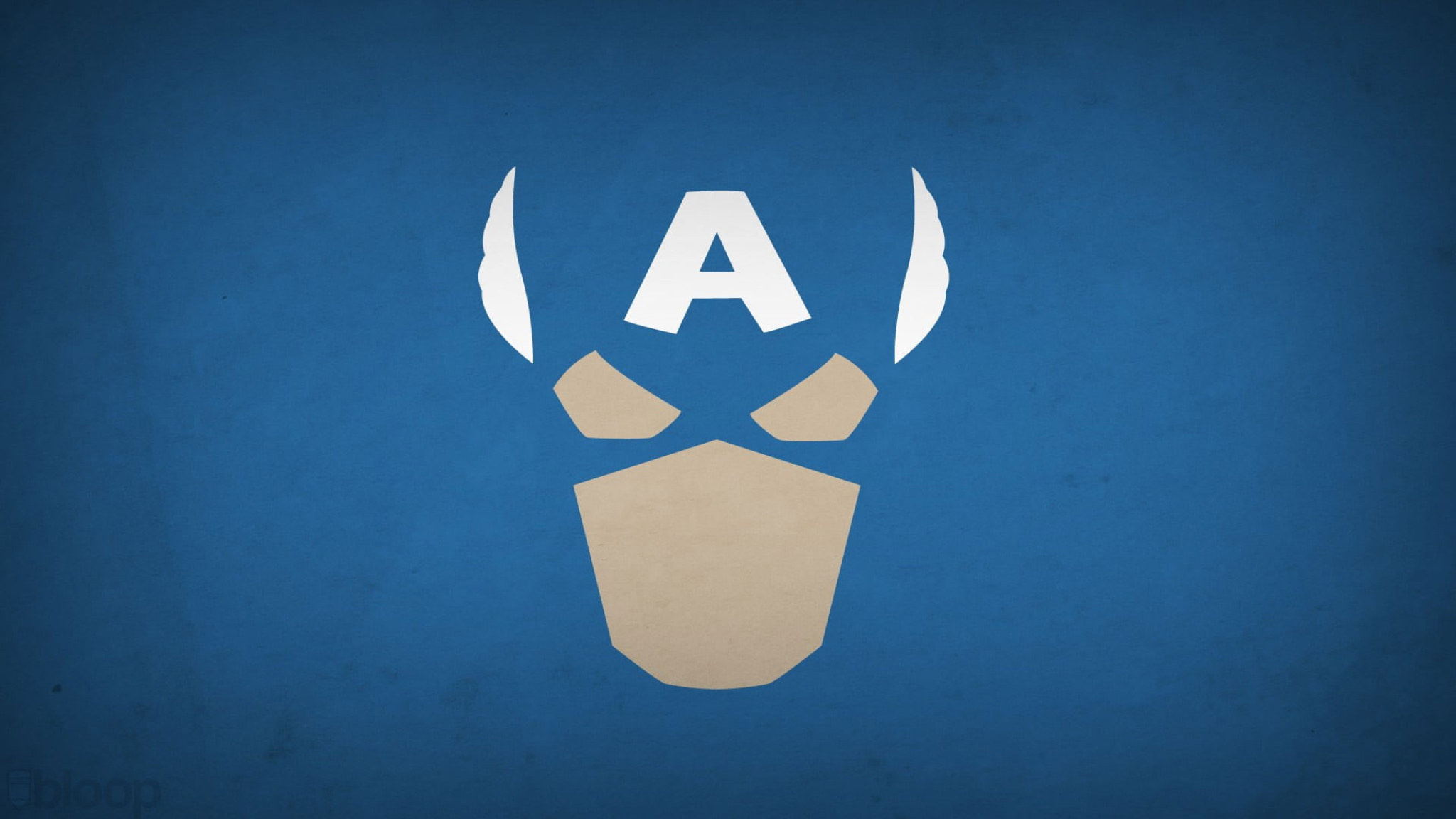 Captain America Minimalist Wallpaper, Marvel Comics, Hero, Blo0p Wallpaper For You 2050x1160