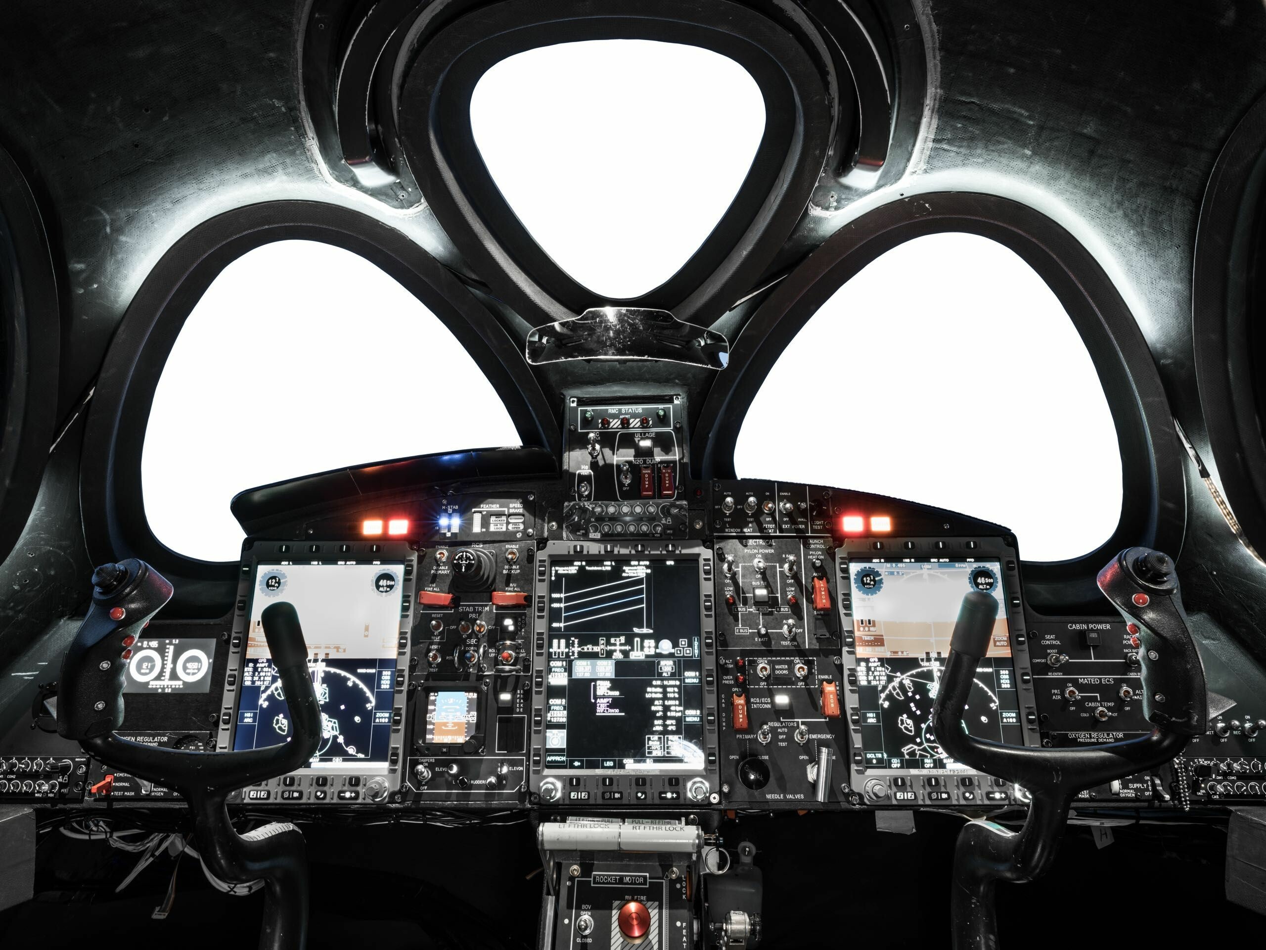 Cockpit, Virgin Galactic Wallpaper, 2560x1920 HD Desktop