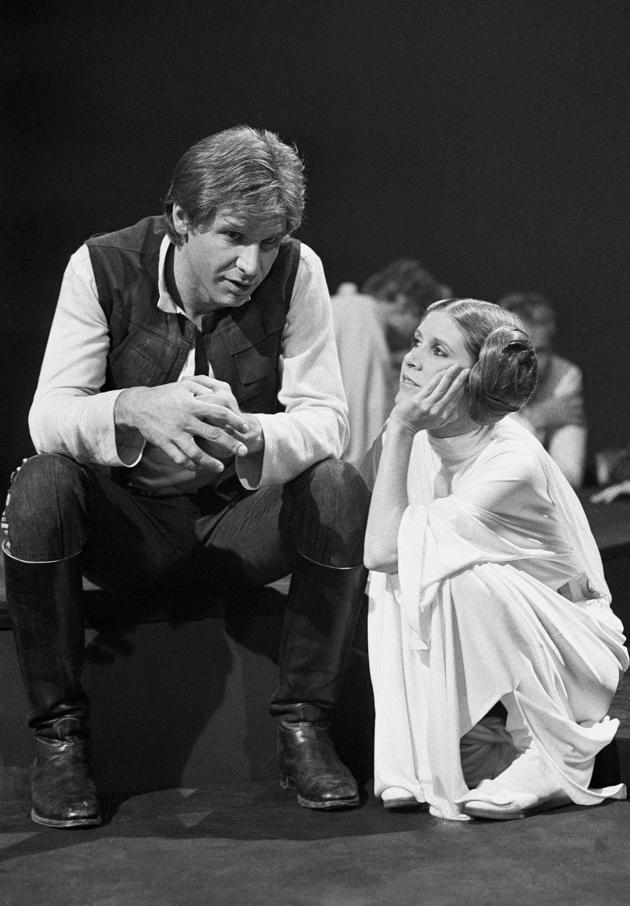 Harrison Ford, Carrie Fisher Wallpaper, 2090x3000 HD Phone