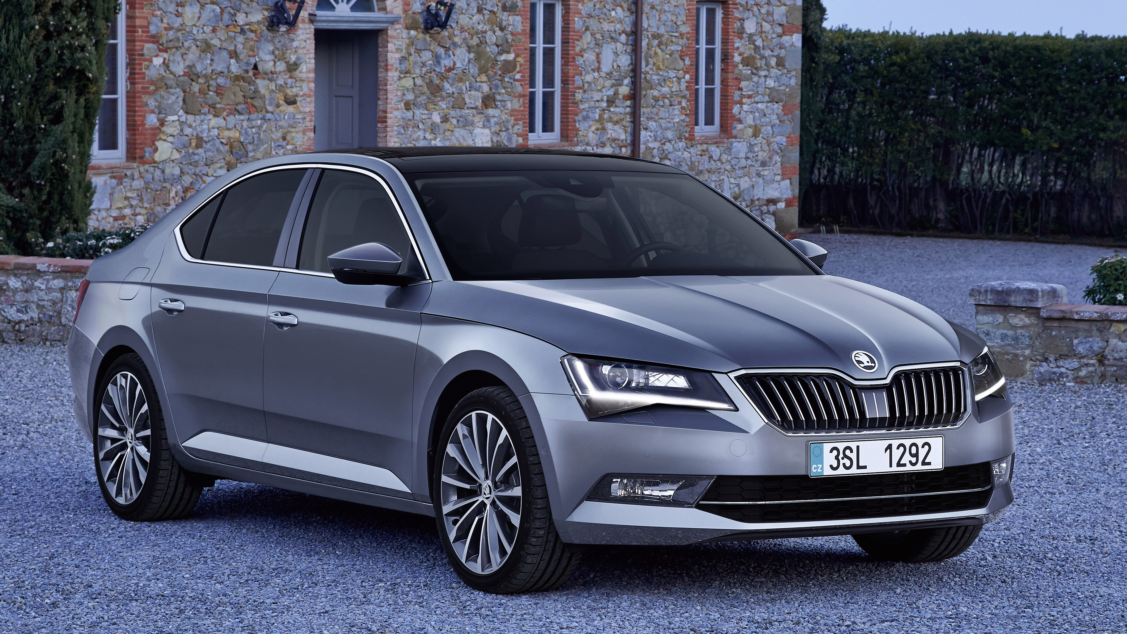 Skoda Superb, 4K luxury cars, High-resolution wallpapers, Ultimate style, 3840x2160 4K Desktop