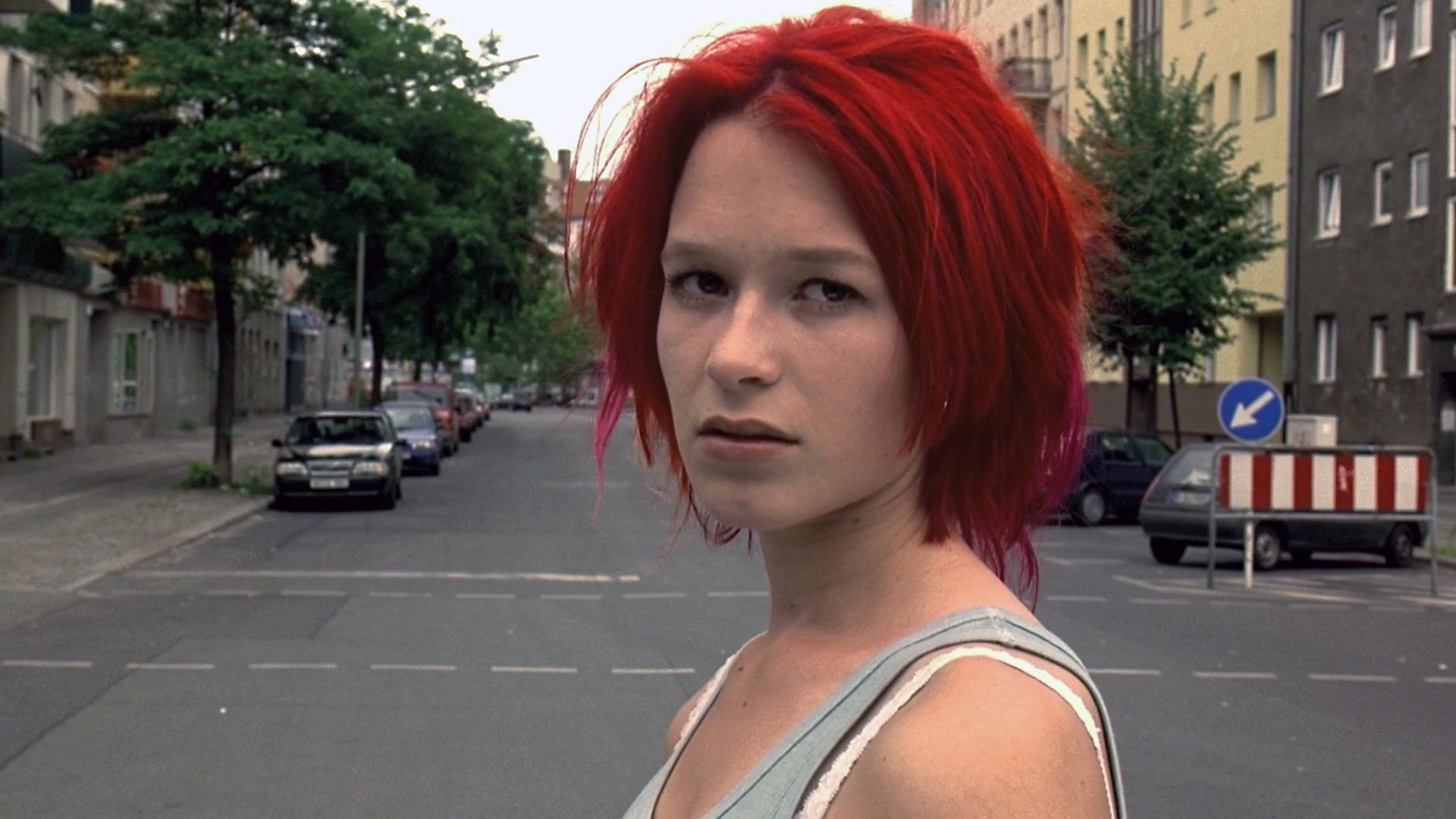 Run Lola Run, High stakes chase, Fate intertwined, Three alternate realities, 1920x1080 Full HD Desktop