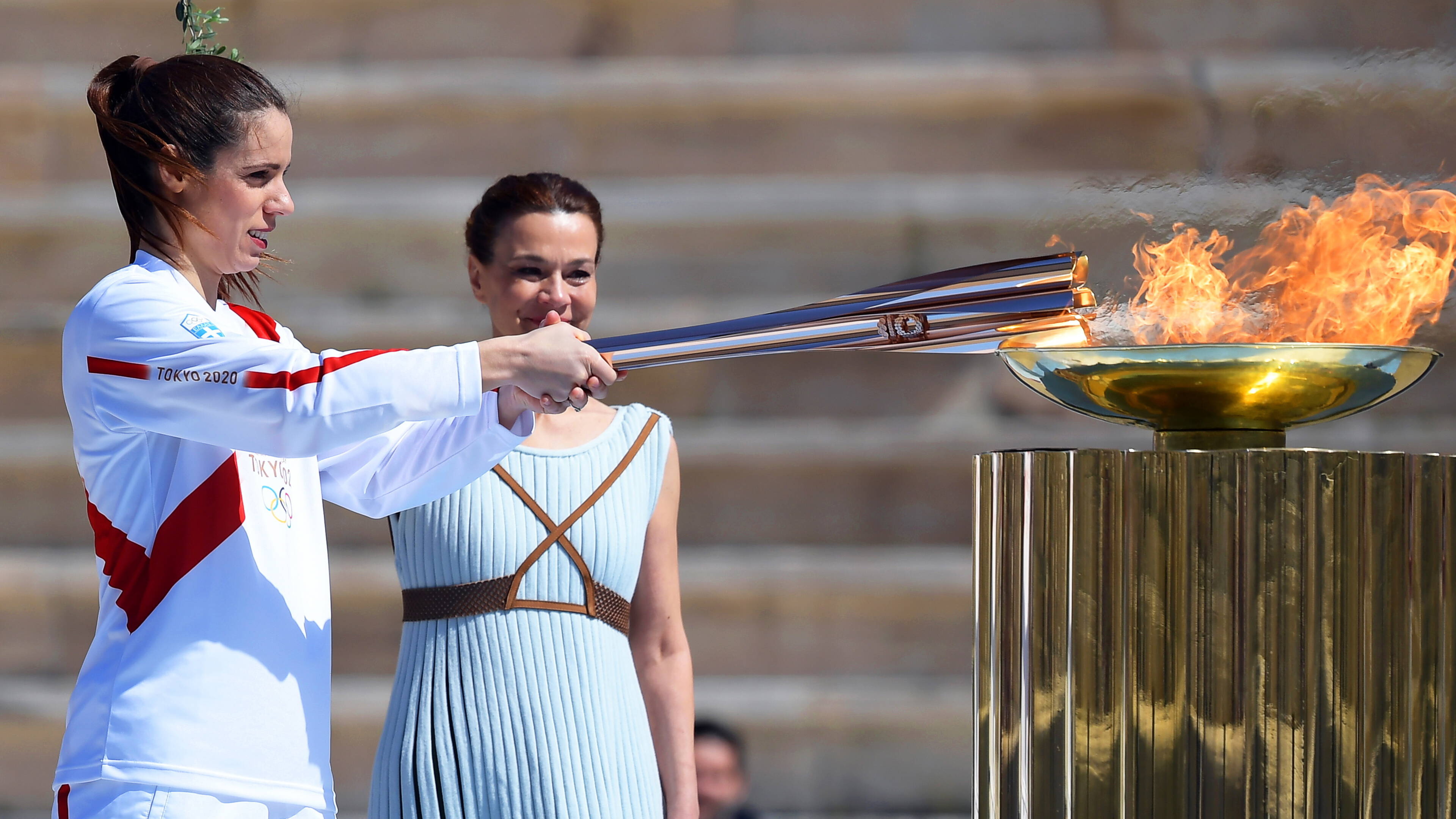 Olympic Flame, Tokyo, Olympic Games, NOS, 3840x2160 4K Desktop