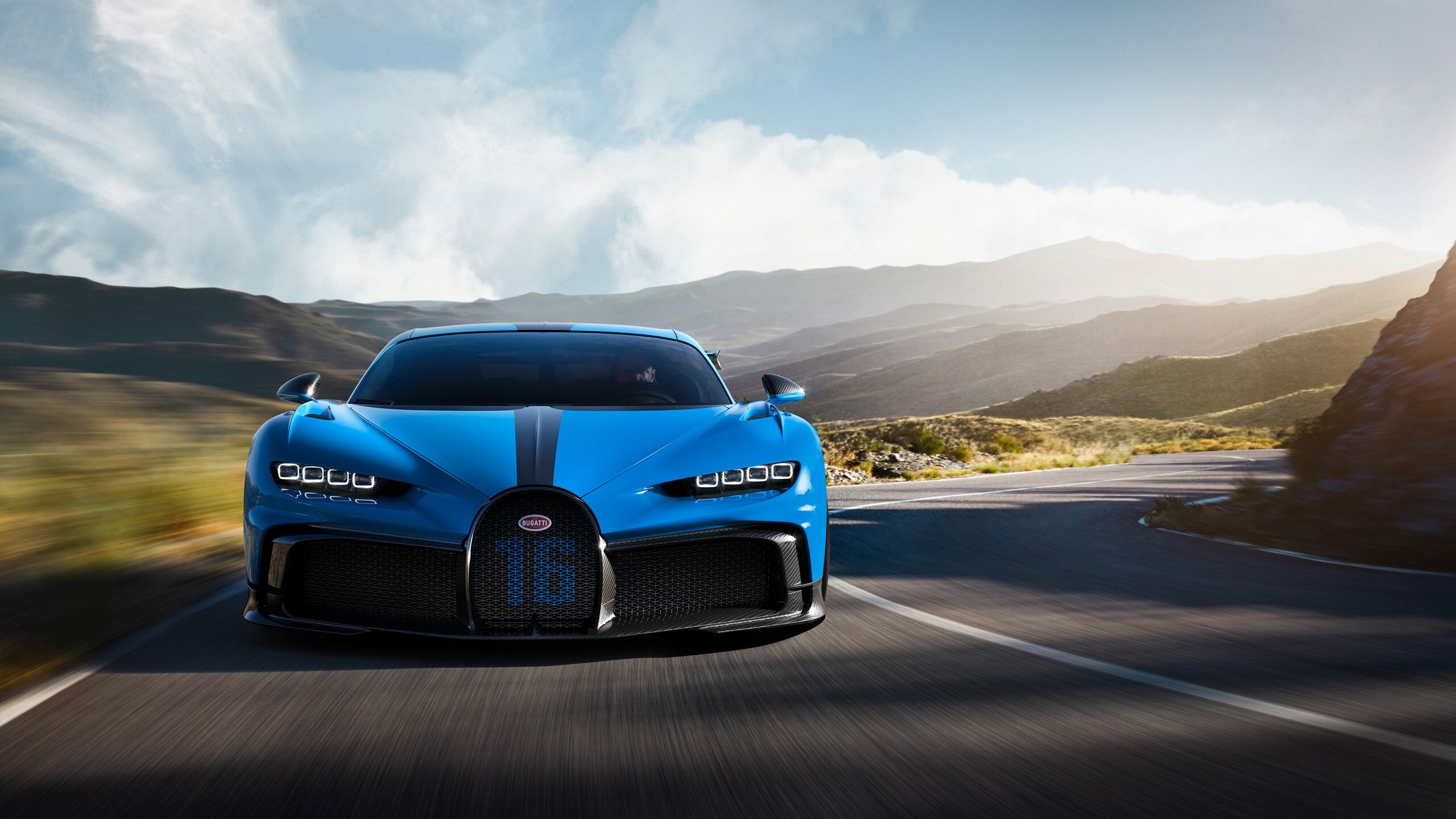 Chiron Pur Sport, Bugatti Wallpaper, 2560x1440 HD Desktop