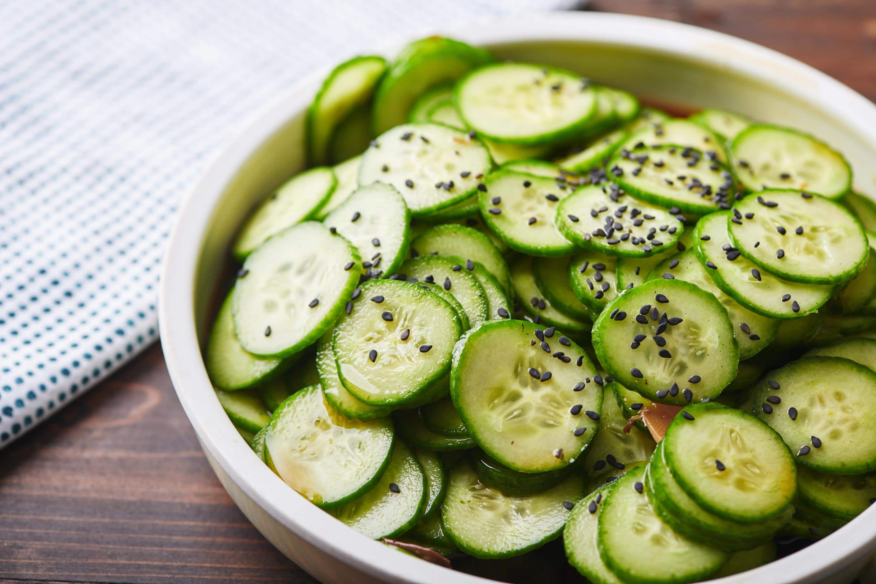 Japanese Cucumber, Salad Recipe, Vegan, Glute Free, 3000x2000 HD Desktop