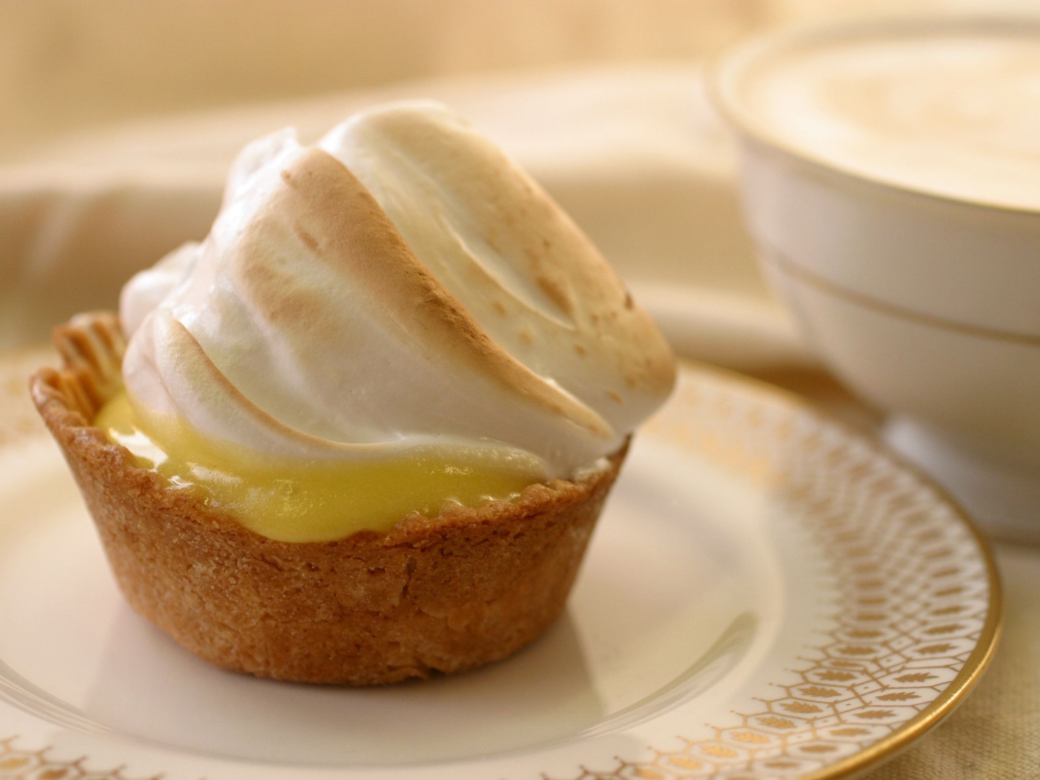 Little lemon meringue pies, Mini bites, Food Network recipes, Sweet individual servings, 2050x1540 HD Desktop