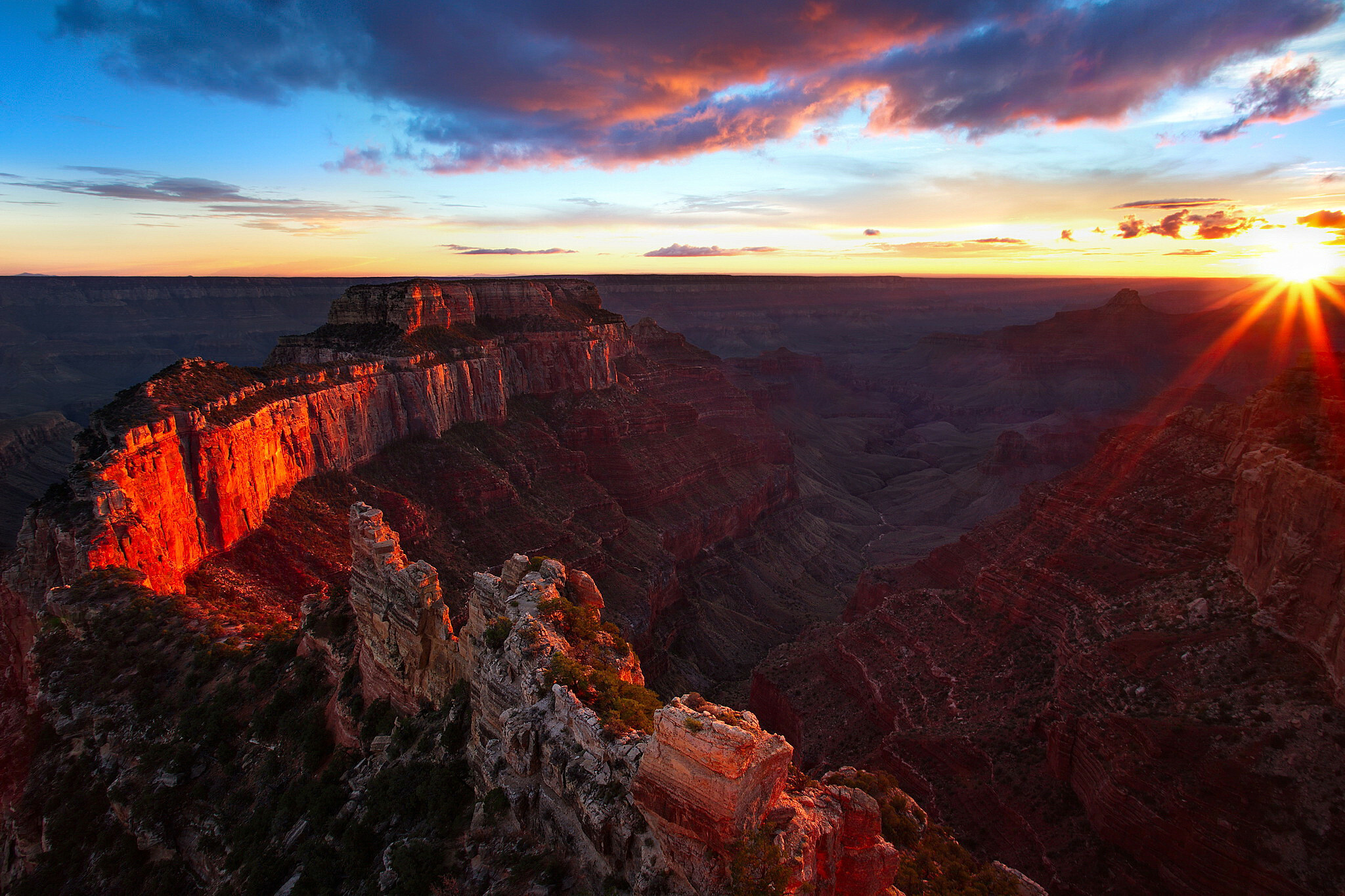 Grand Canyon wallpaper, Widescreen backgrounds, Wildlife scenery, Smartphone compatible, 2050x1370 HD Desktop