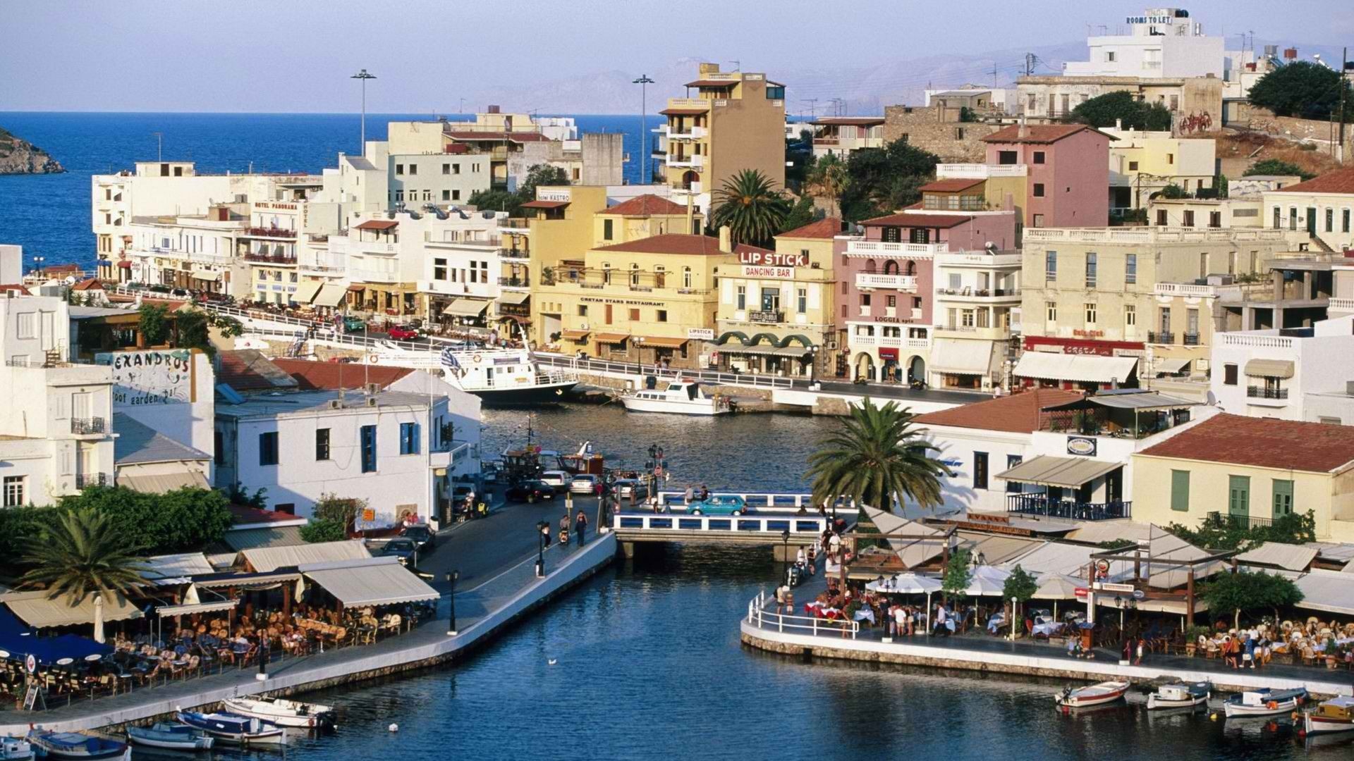 Crete harbours, Free wallpaper, 1920x1080 Full HD Desktop
