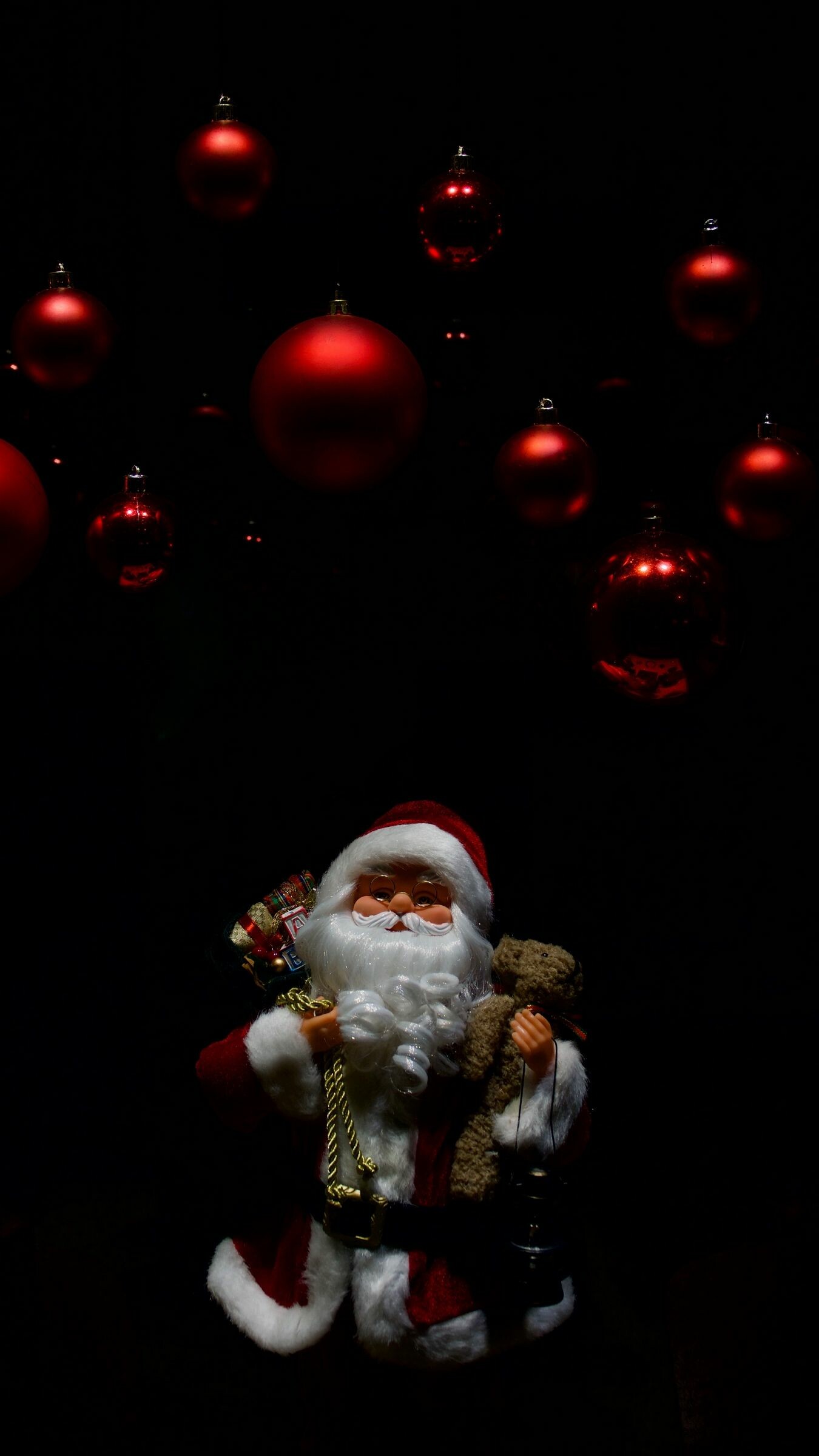 Santa Claus, Wallpaper, Holiday, 1350x2400 HD Phone