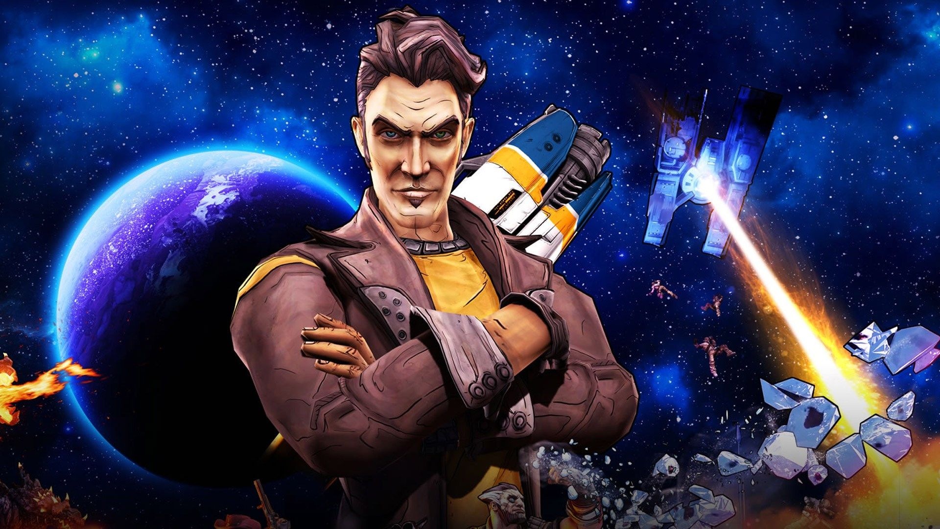 Handsome Jack, Borderlands series, Villainous character, Iconic antagonist, 1920x1080 Full HD Desktop