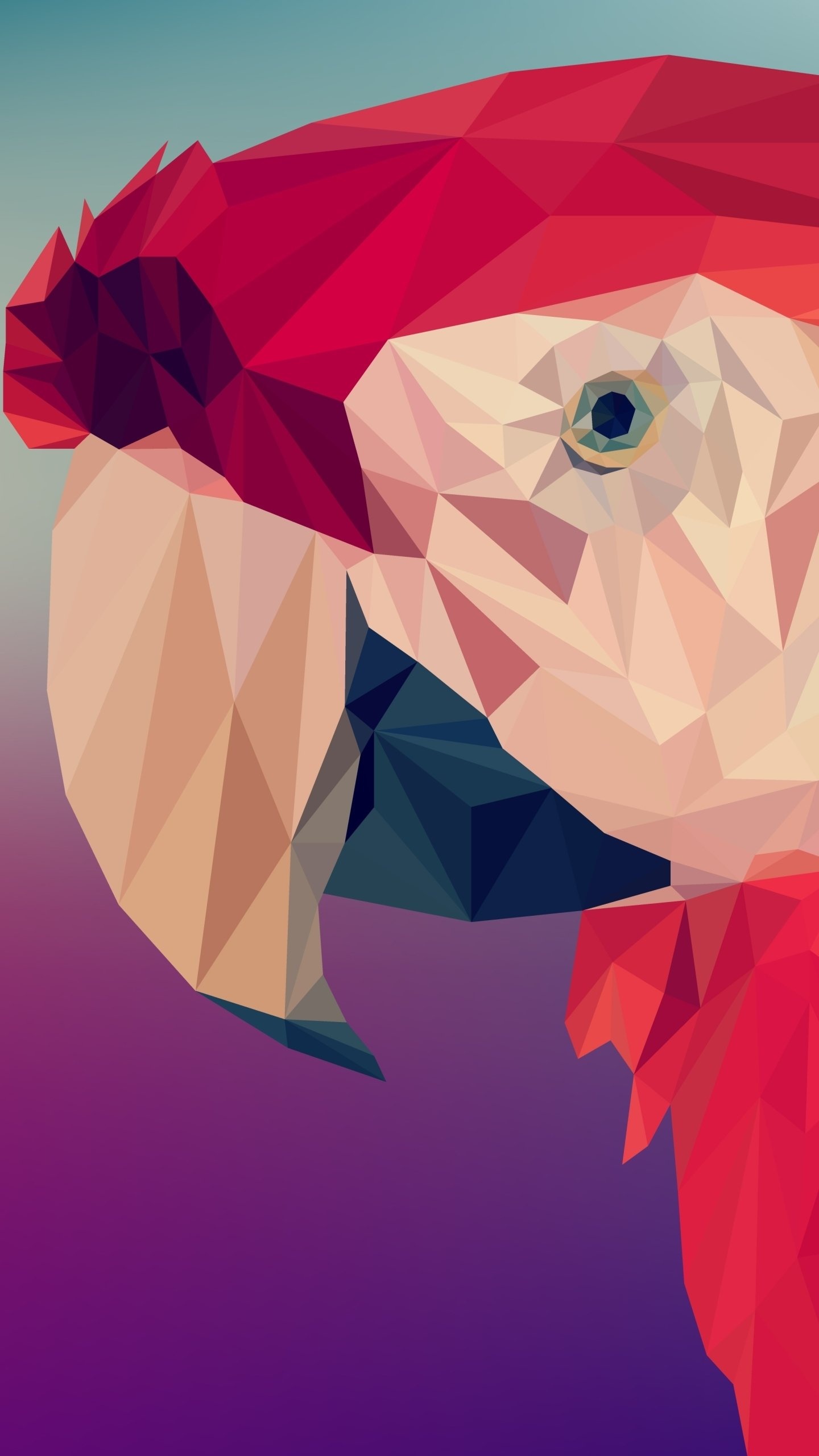 Abstract facets, Unique artwork, Creative expression, Artistic interpretation, 1440x2560 HD Phone