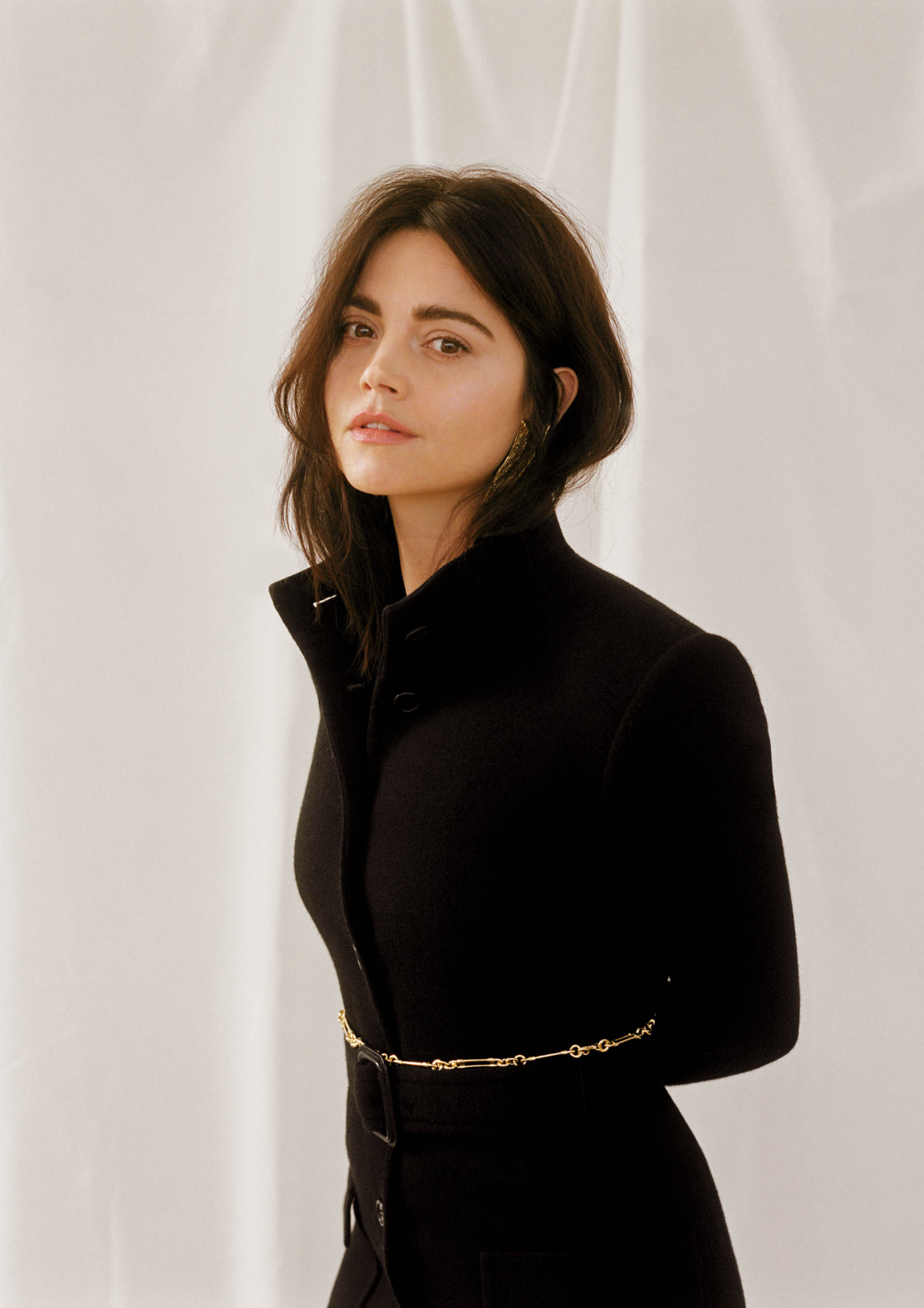 British actor, Jenna Coleman, Glass speaks, The Glass Magazine, 1450x2050 HD Phone