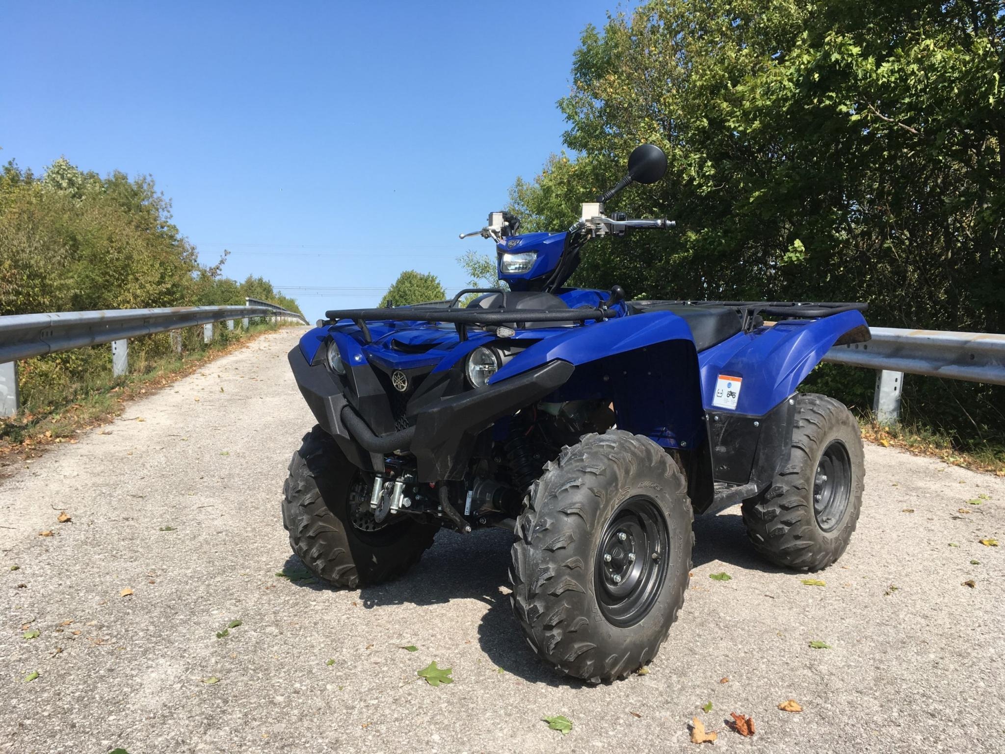 Yamaha Grizzly 700 EPS, Test ride, 2050x1540 HD Desktop