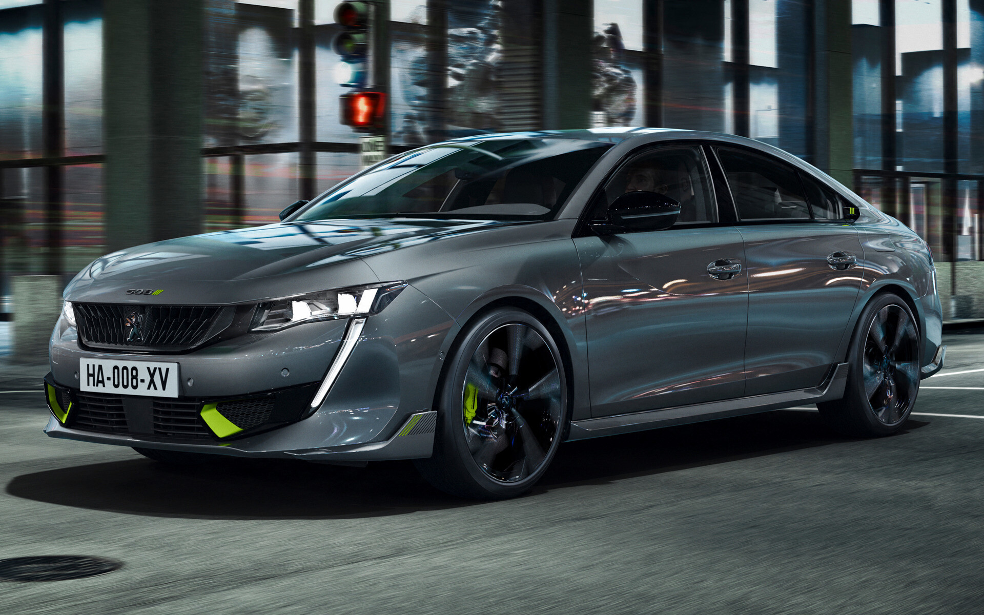 2020 Peugeot 508 PSE, High-performance sedan, Electrifying power, Thrilling experience, 1920x1200 HD Desktop