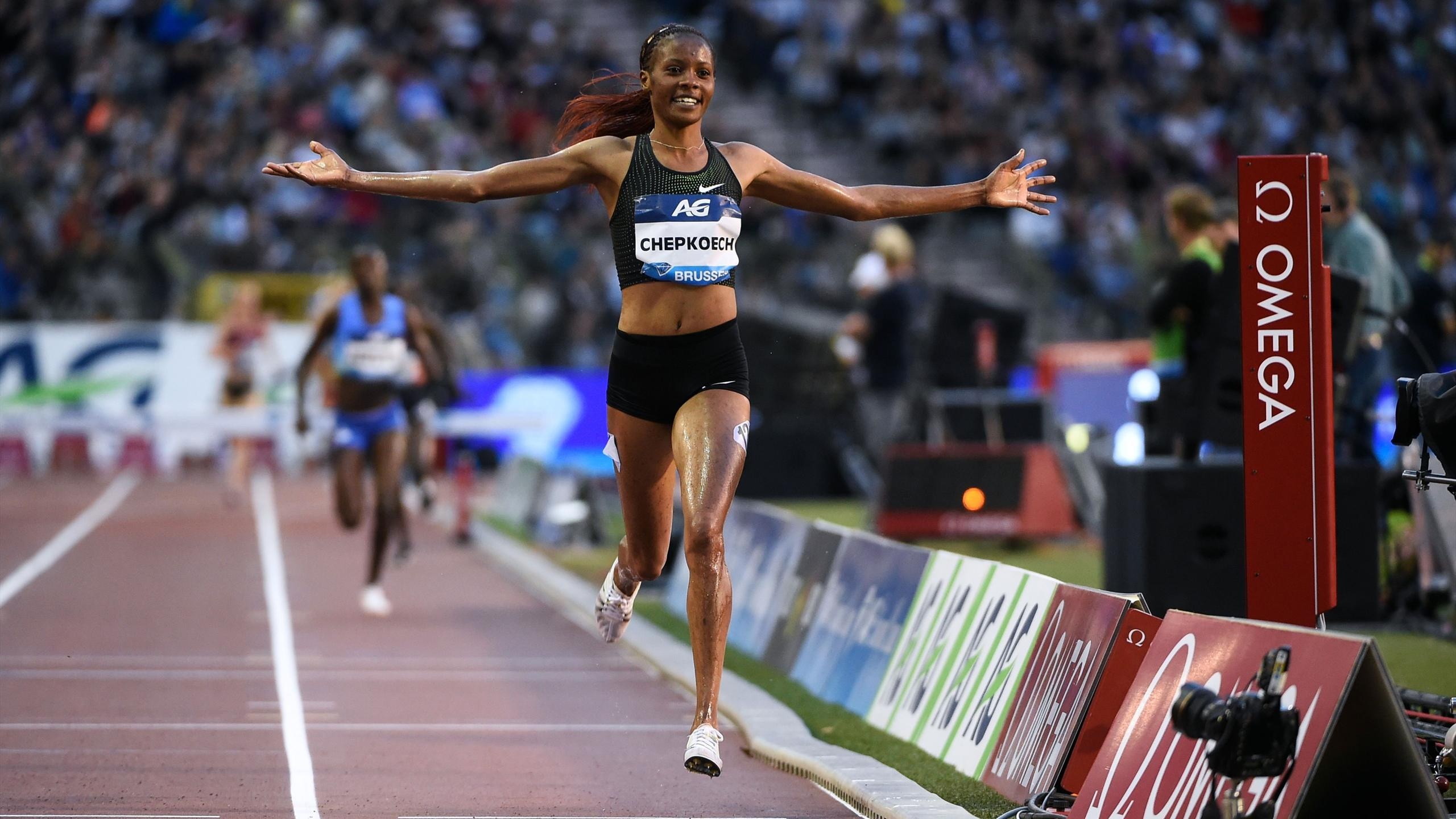 Beatrice Chepkoech, Diamond League champion, Christian Coleman, 2560x1440 HD Desktop