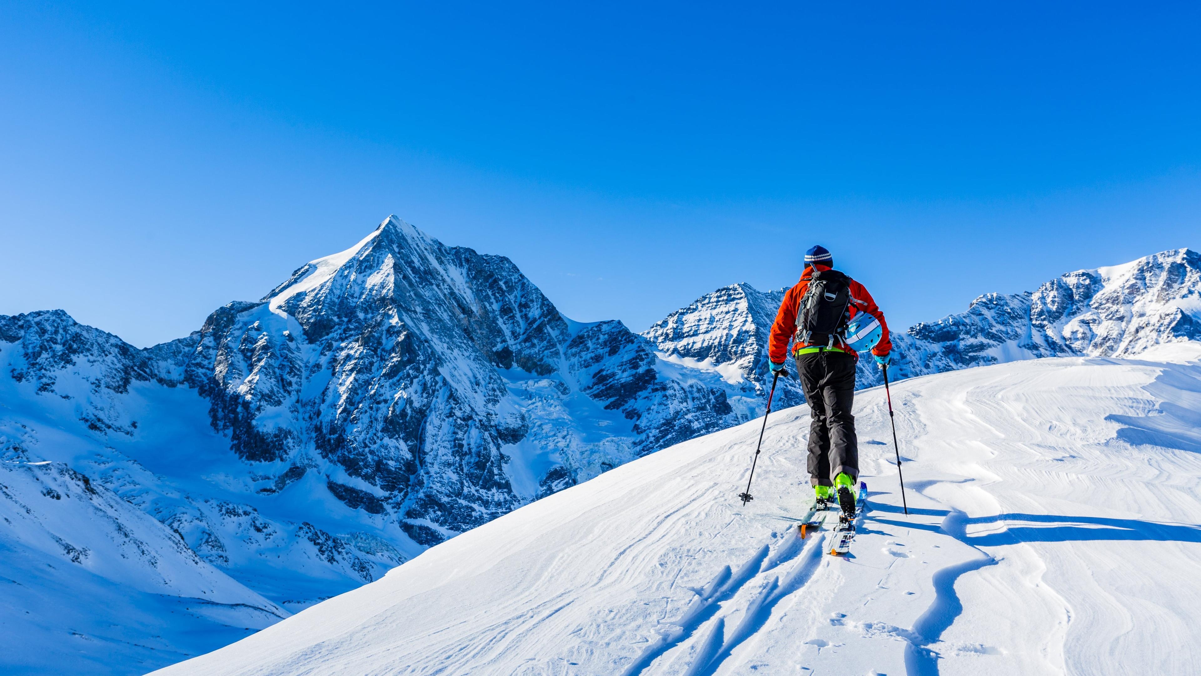 Ski touring in St. Johann, Thrilling mountain tours, Best prices guaranteed, CheckYeti, 3840x2160 4K Desktop