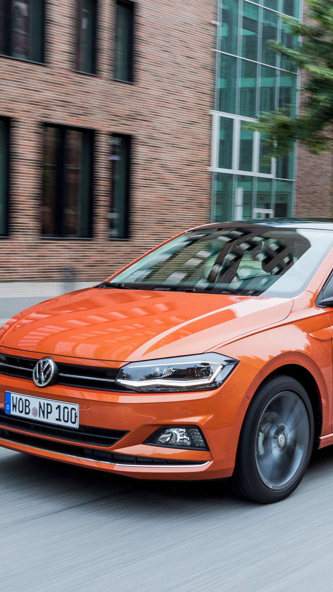 Volkswagen Polo, Compact car, Agile handling, Versatile vehicle, 1080x1920 Full HD Phone