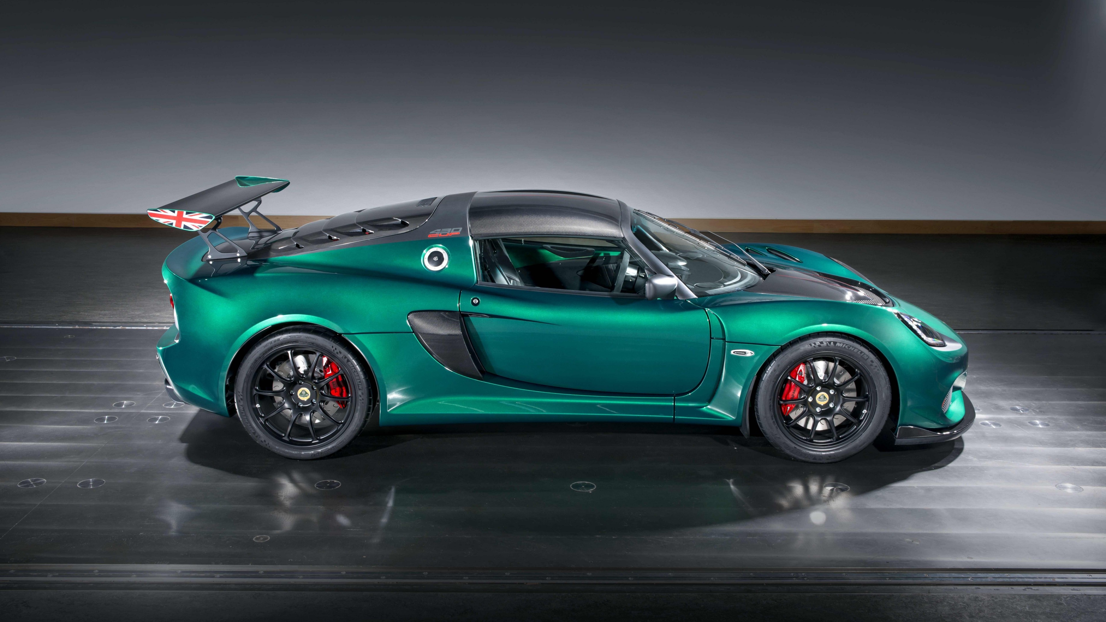 Lotus Exige, 2018 model, 8K resolution, Cars and bikes, 3840x2160 4K Desktop