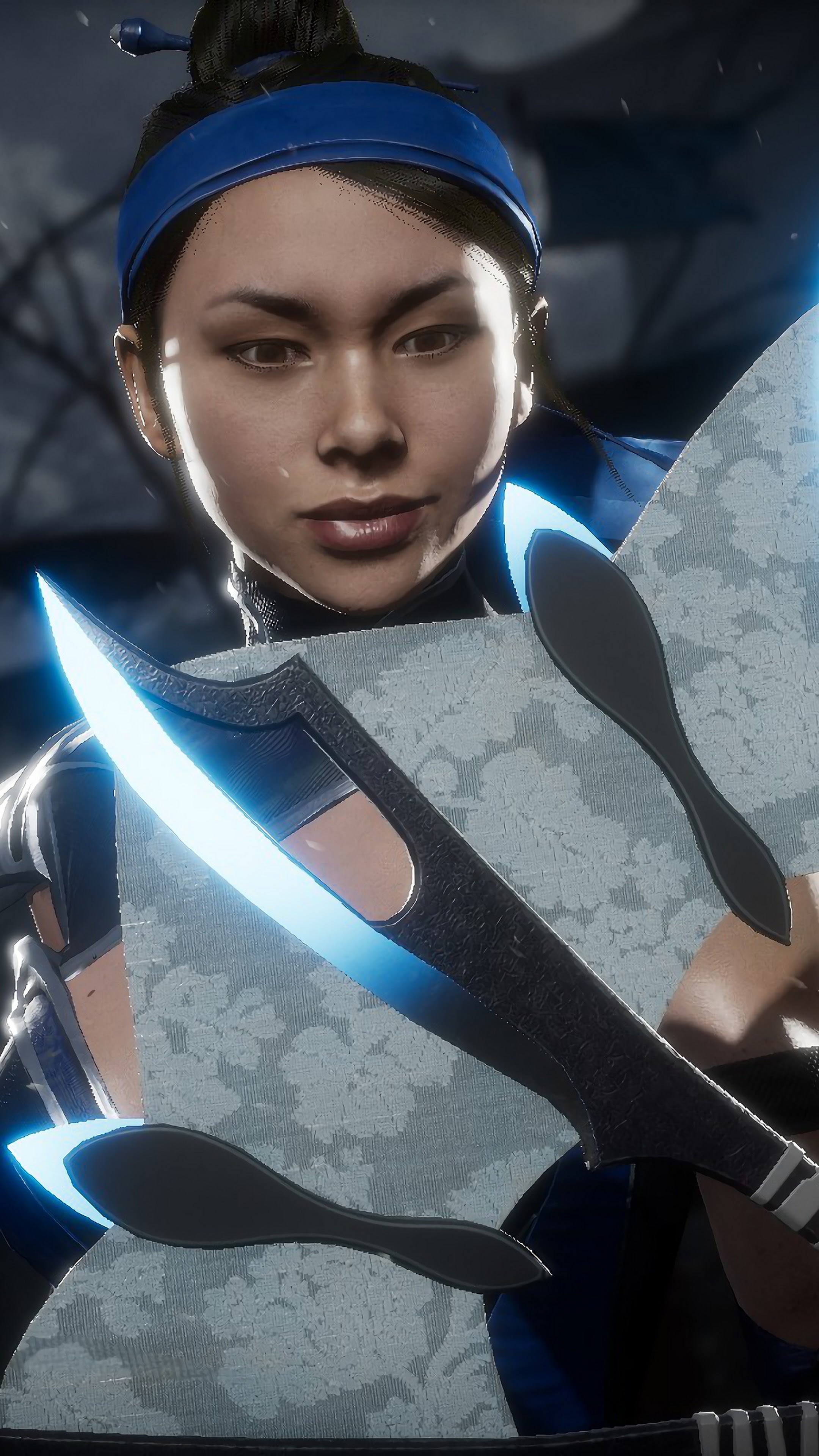 Kitana, Mortal Kombat 11, PC desktop wallpaper, Free download, 2160x3840 4K Phone