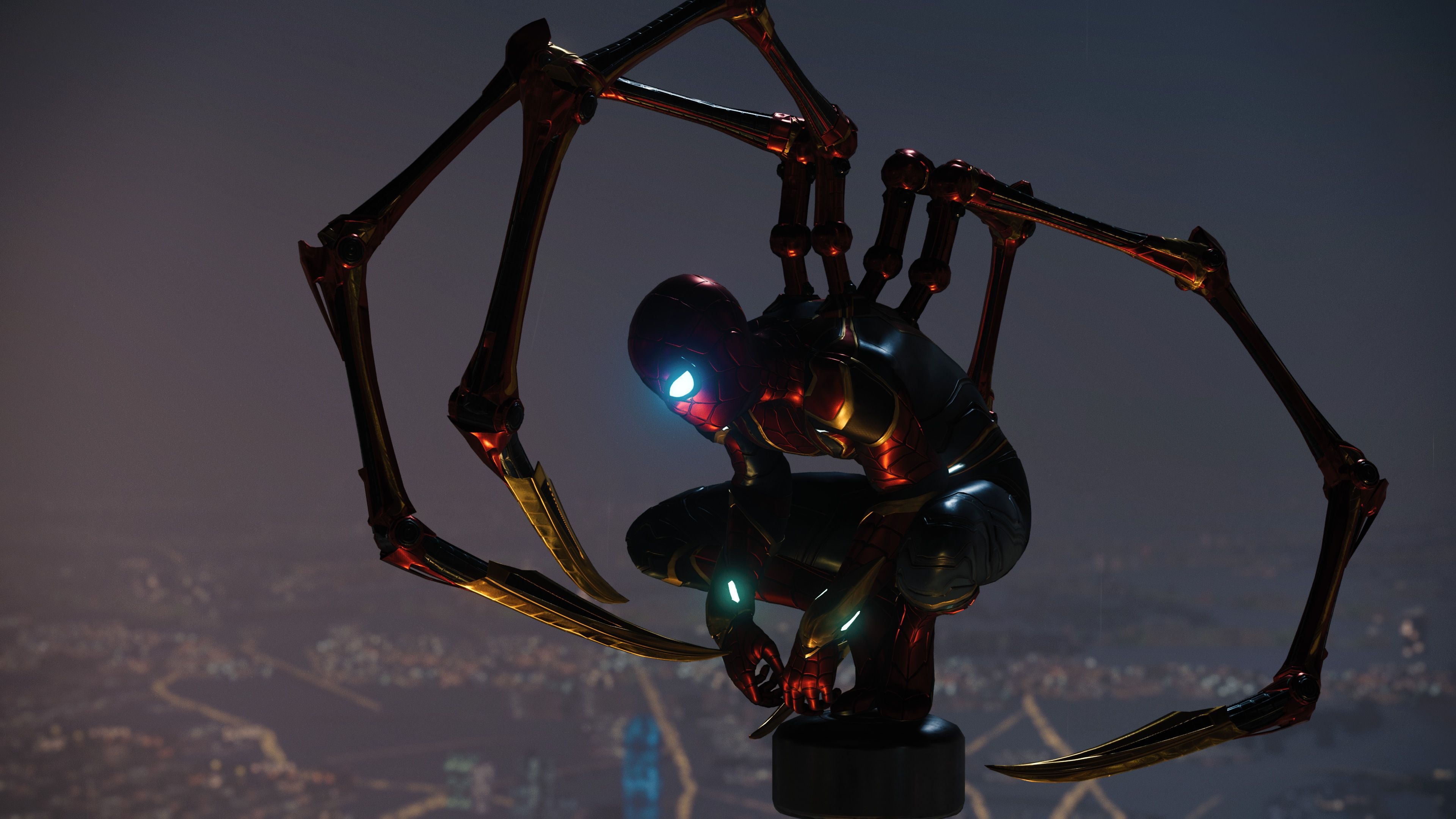 Iron Spider, Iron Spider 4k wallpapers, 3840x2160 4K Desktop