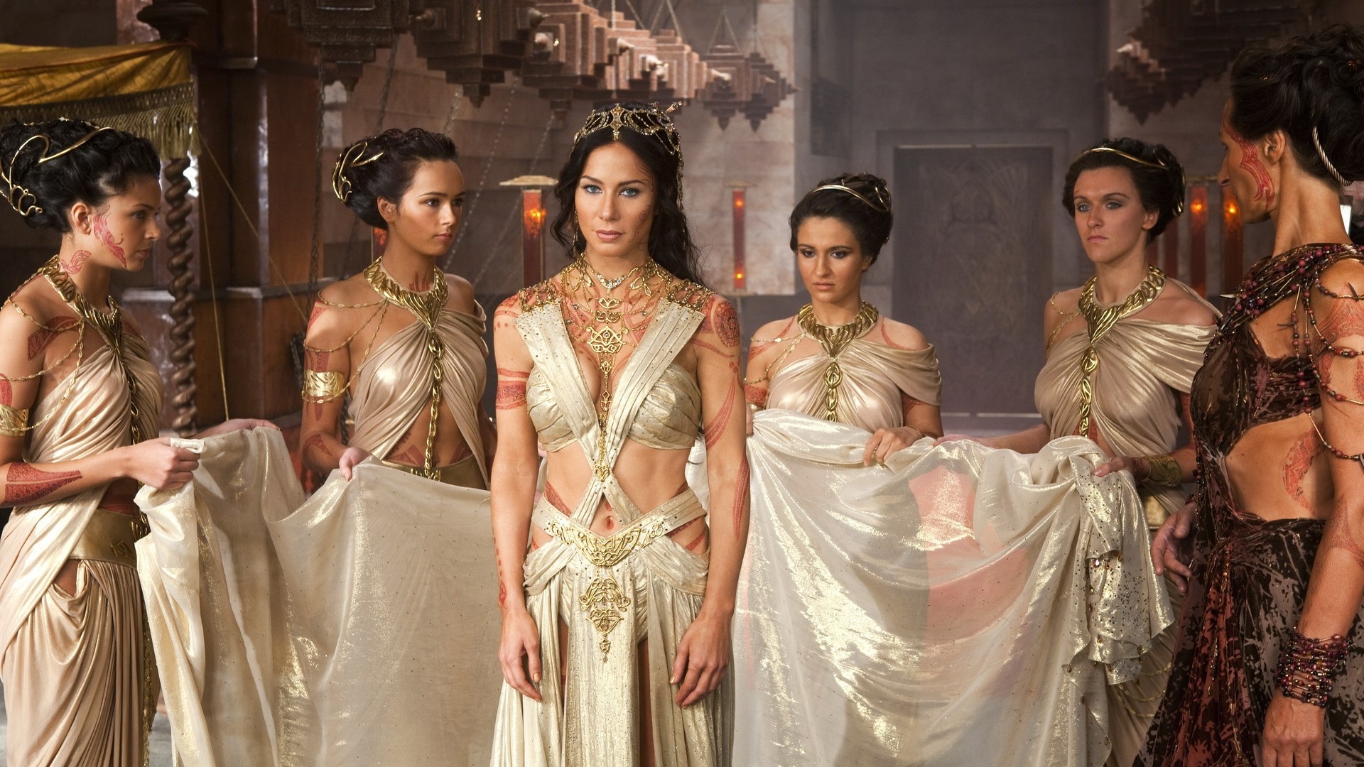 Lynn Collins, John Carter, Mesmerizing wallpaper, Mythical world, 1920x1080 Full HD Desktop