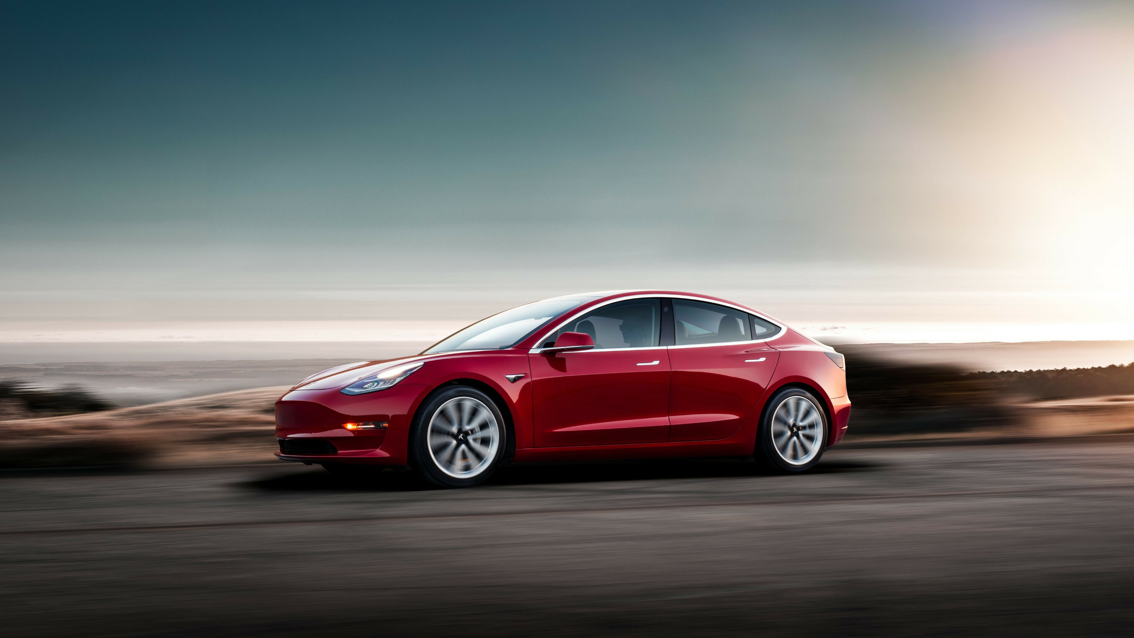 Tesla Model S, Striking wallpaper, 70433 model design, High-resolution imagery, 3840x2160 4K Desktop