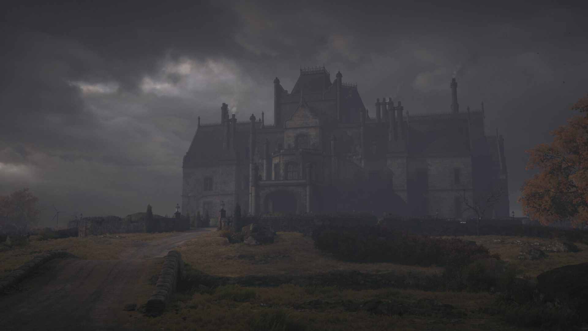 Thornbridge Manor, Dartmoor grounds, HITMAN 3, Full HD Desktop wallpaper