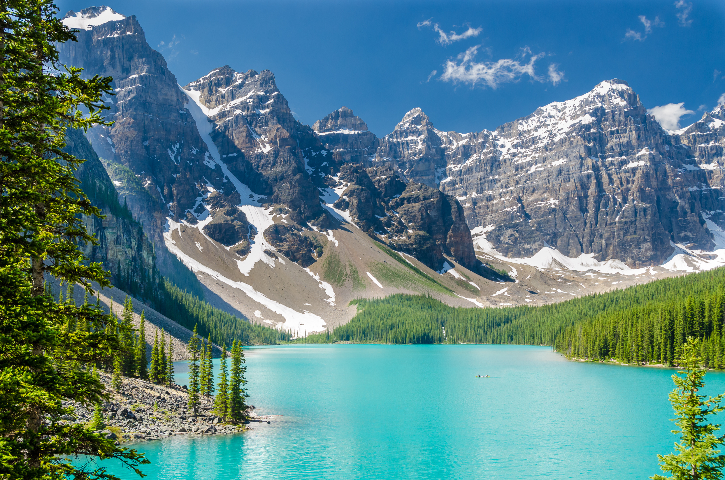 Majestic Canada, Mountain Lake, Nature Splendor, CAPA Attraction, Scenic Beauty, 2490x1650 HD Desktop