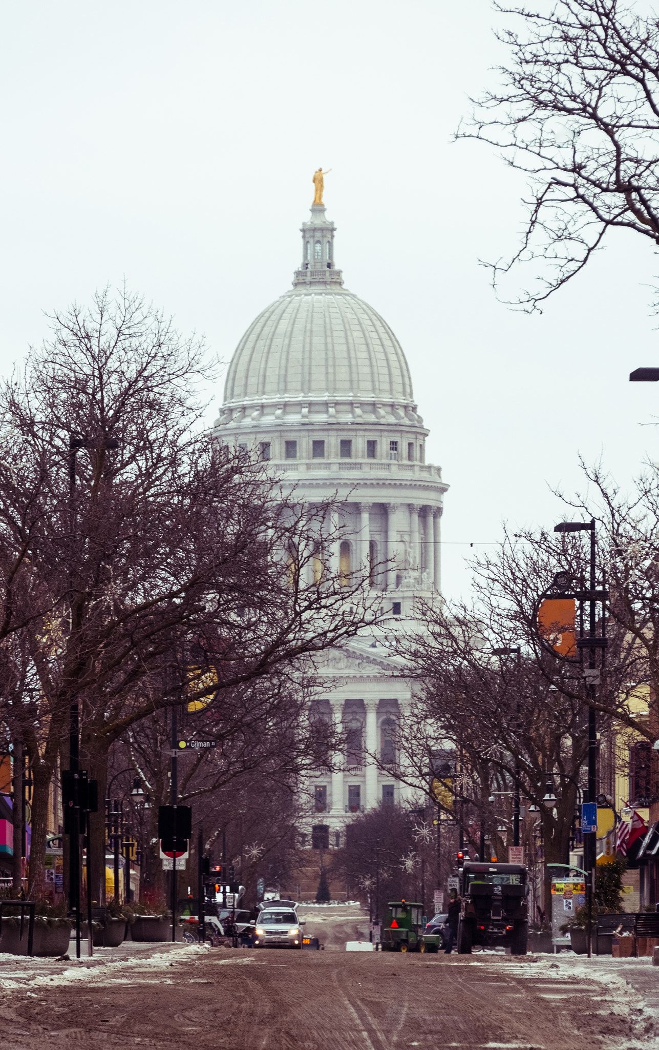 Downtown Madison skyline, Madison USA, Madison cityscape, Wisconsin skyline, 1290x2050 HD Phone