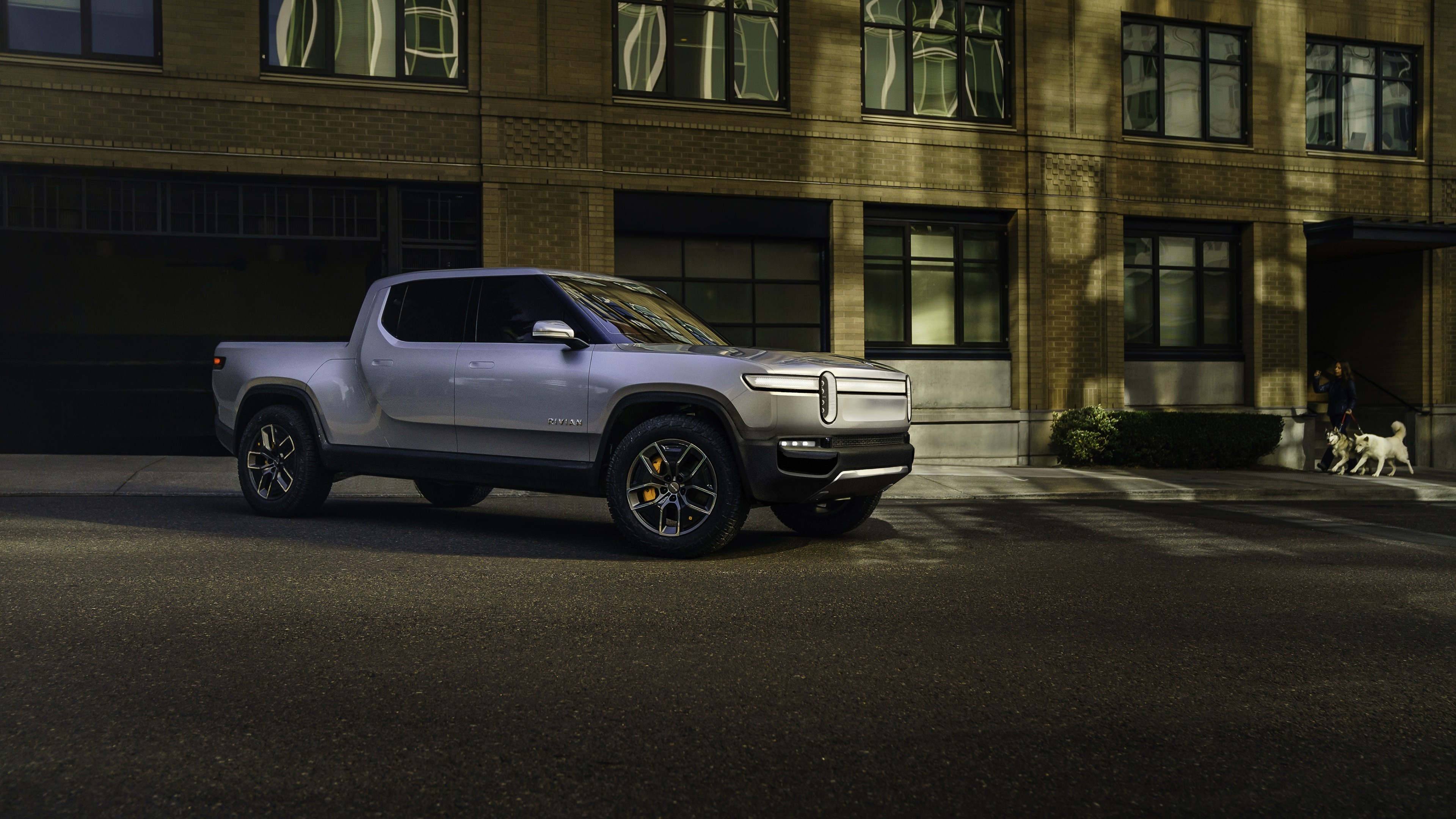 R1T E-Truck, Rivian Automotive Wallpaper, 3840x2160 4K Desktop