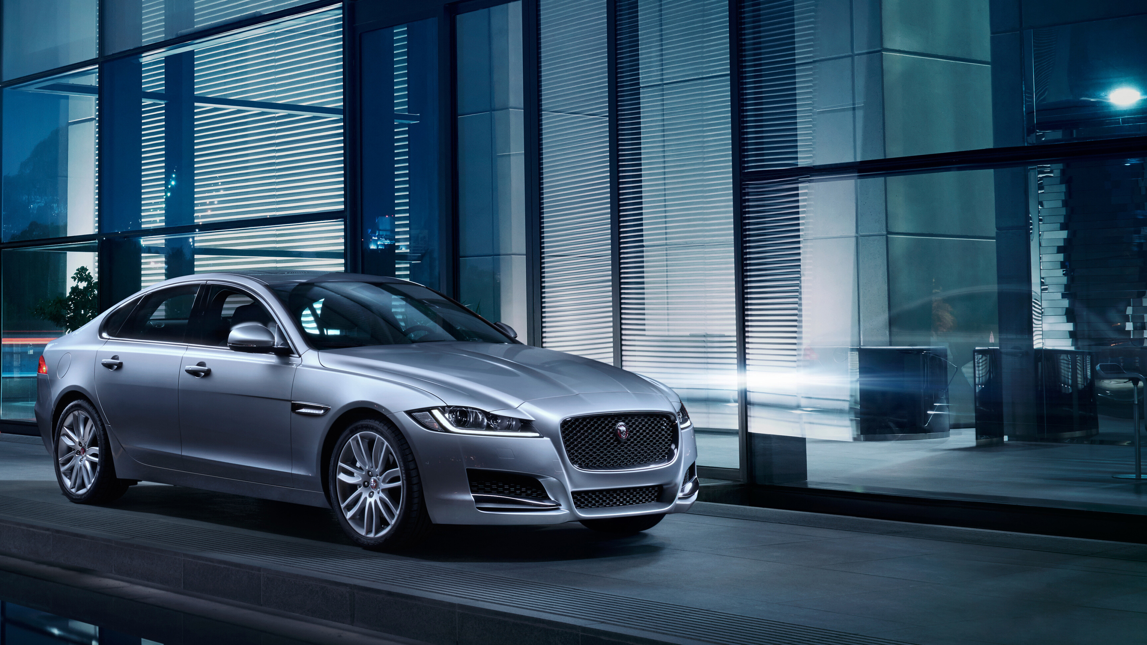 Jaguar I-PACE, All-electric SUV, Dynamic handling, Intelligent technology, 3840x2160 4K Desktop