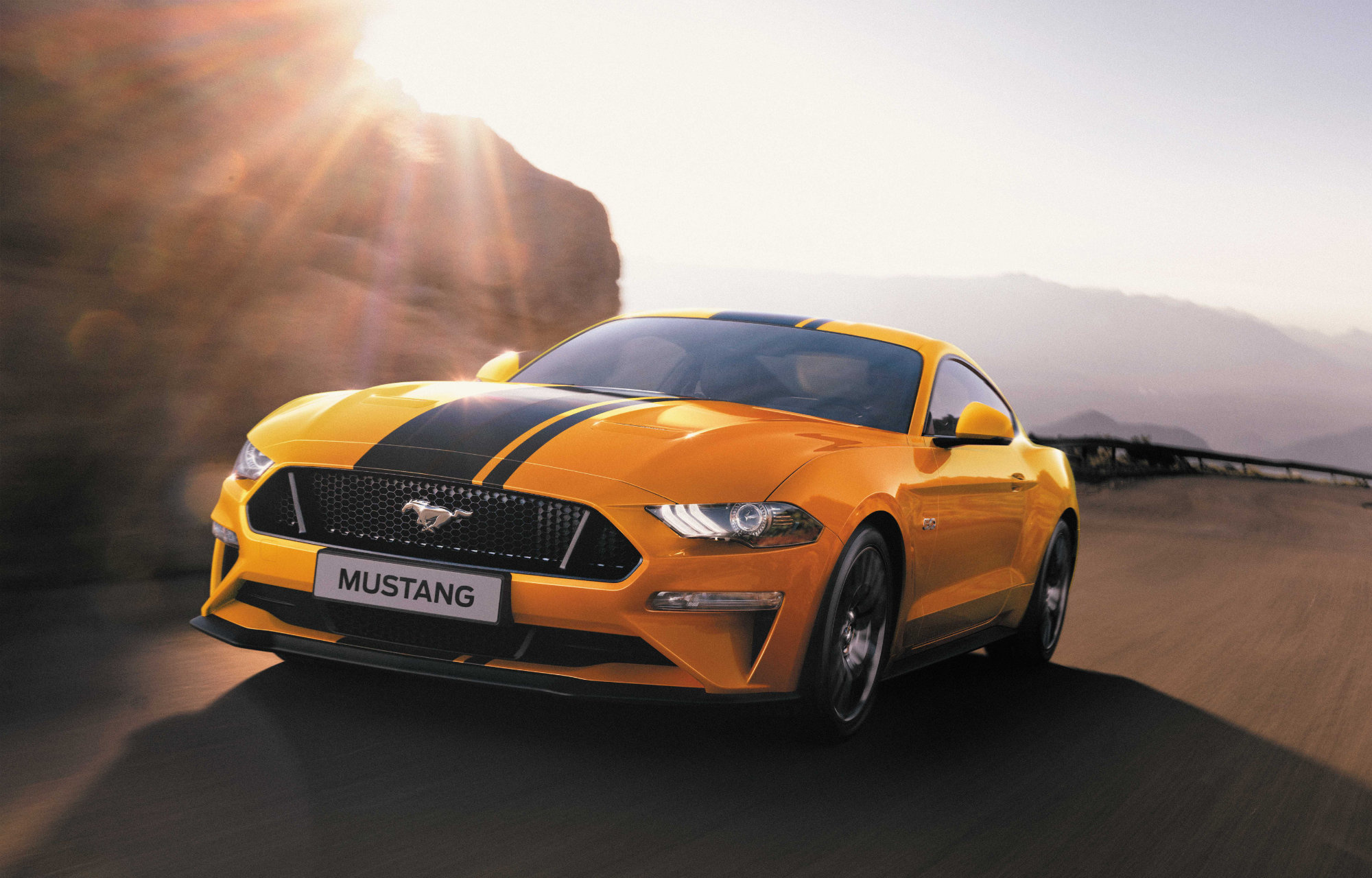 2018 Coupe Front View, Mustang Wallpaper, 2000x1280 HD Desktop