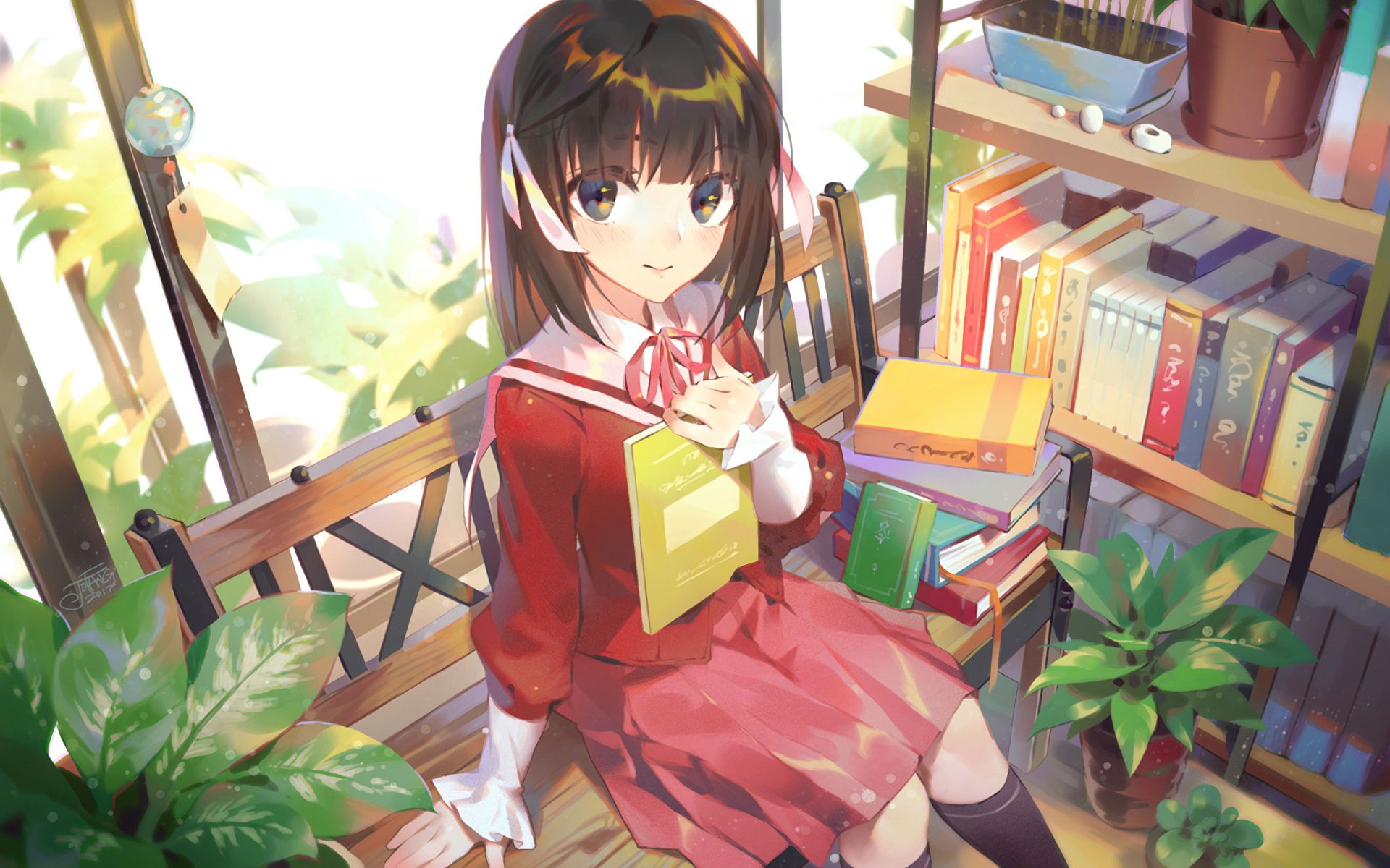 The World God Only Knows, Anime comedy, Eccentric characters, Supernatural elements, 1920x1200 HD Desktop