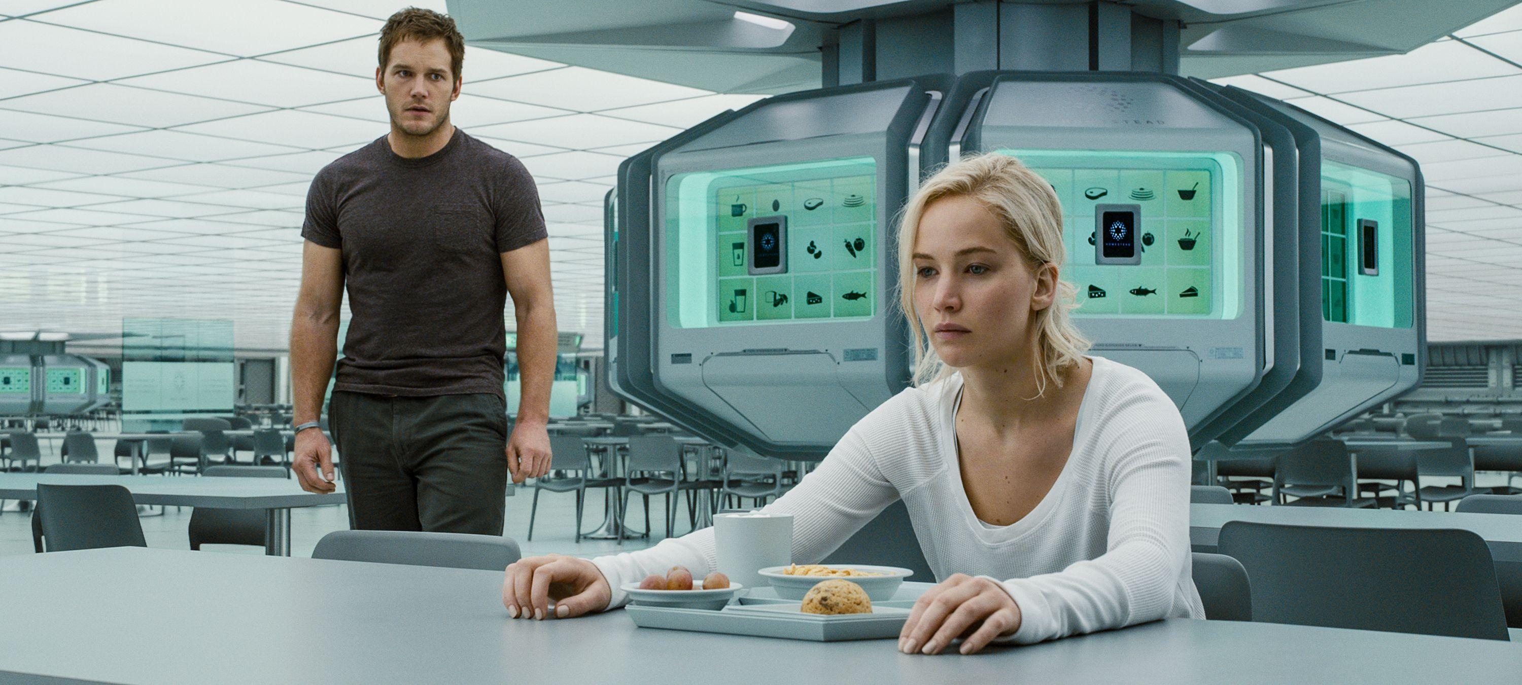 Passengers wallpapers, Movie, 3000x1360 Dual Screen Desktop