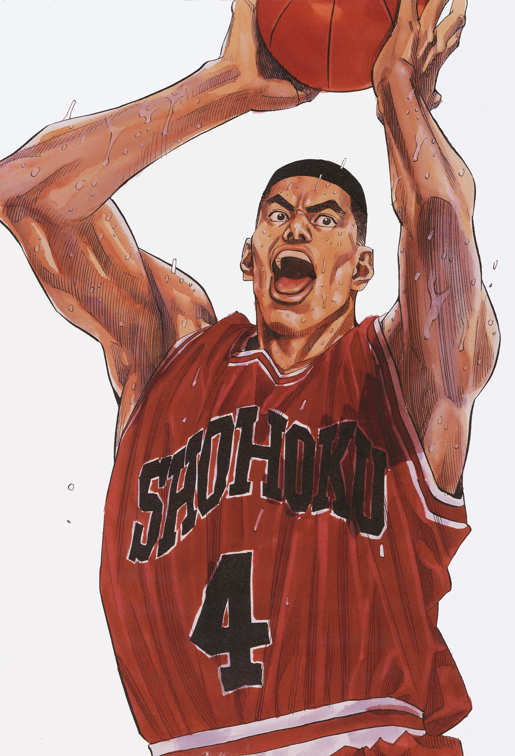 Takenori Akagi, SHOHOKU 4, basketball, HD Phone wallpaper