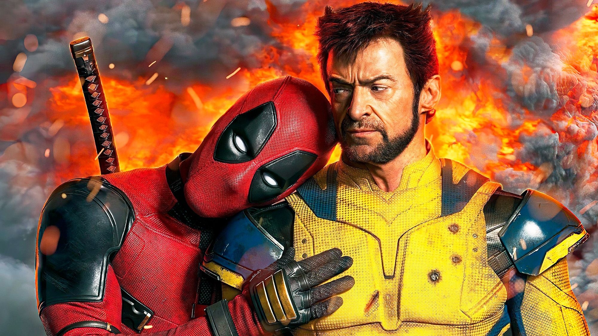 Deadpool, Wolverine, Movie, Spanish, Entertainment, 2000x1130 HD Desktop