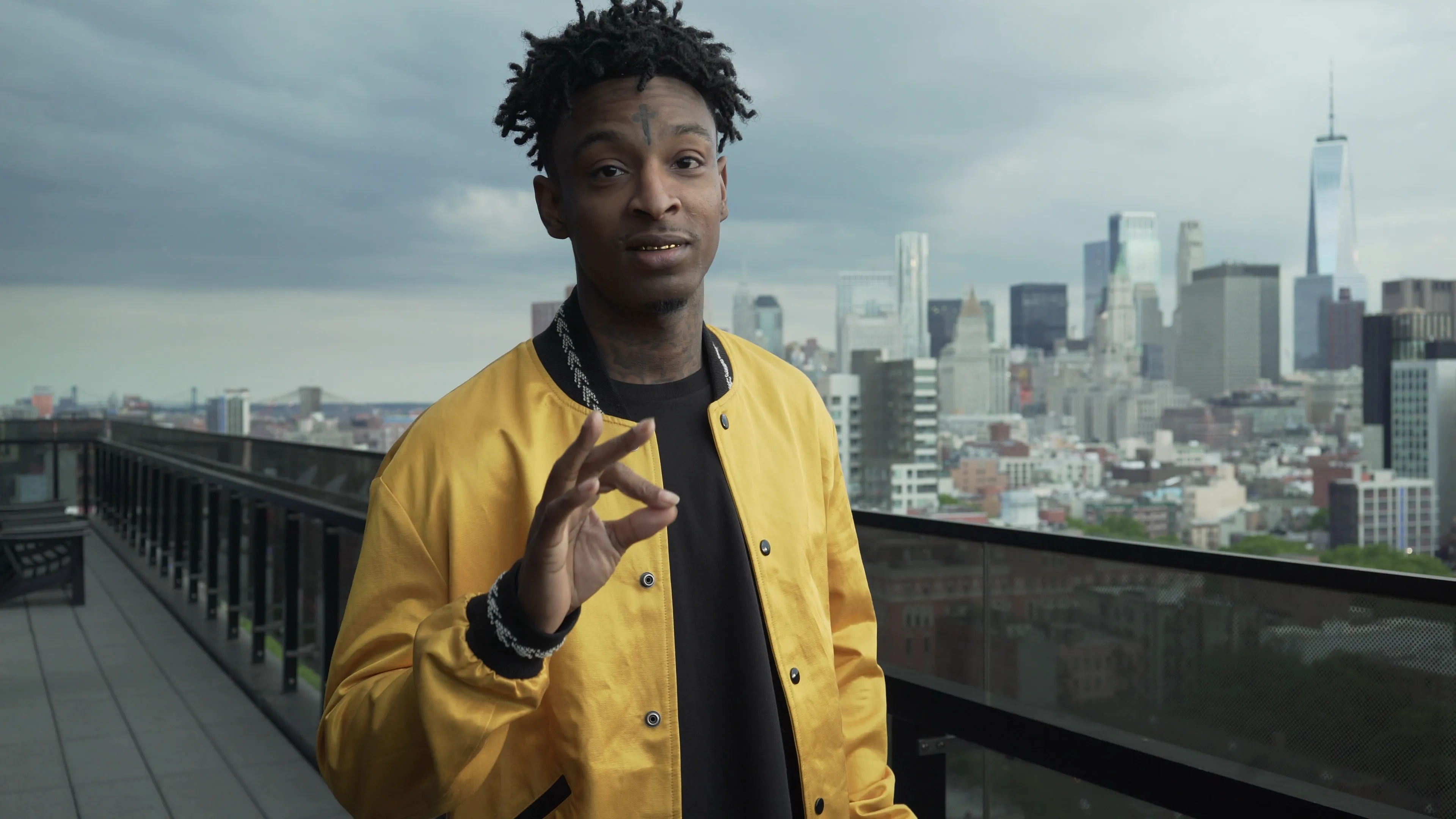 21 Savage, Saint Laurent mens show, Vogue fashion feature, Stepping into the spotlight, 3840x2160 4K Desktop