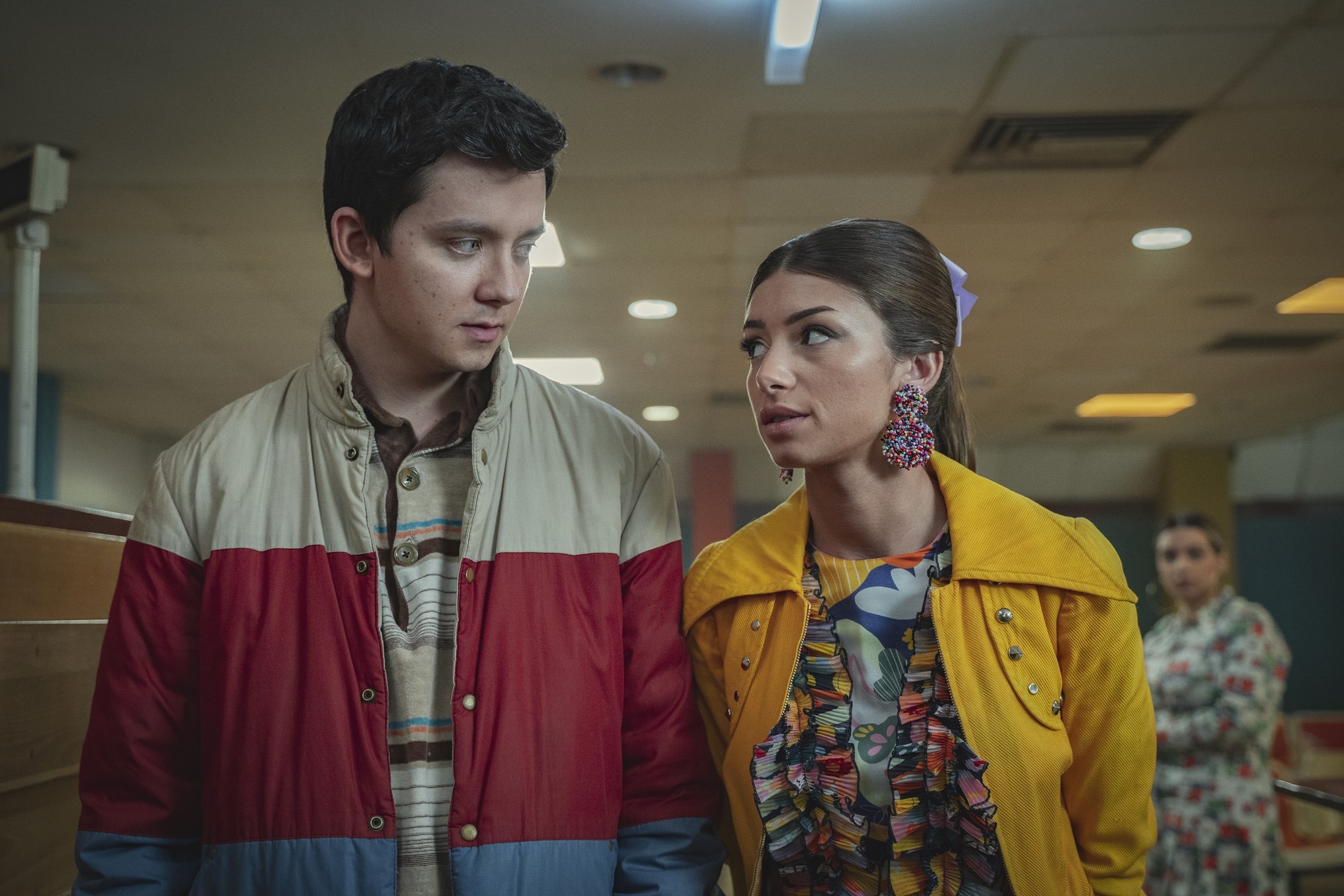 Sex Education TV Series, Engaging storyline, Captivating performances, Thought-provoking themes, 2030x1360 HD Desktop